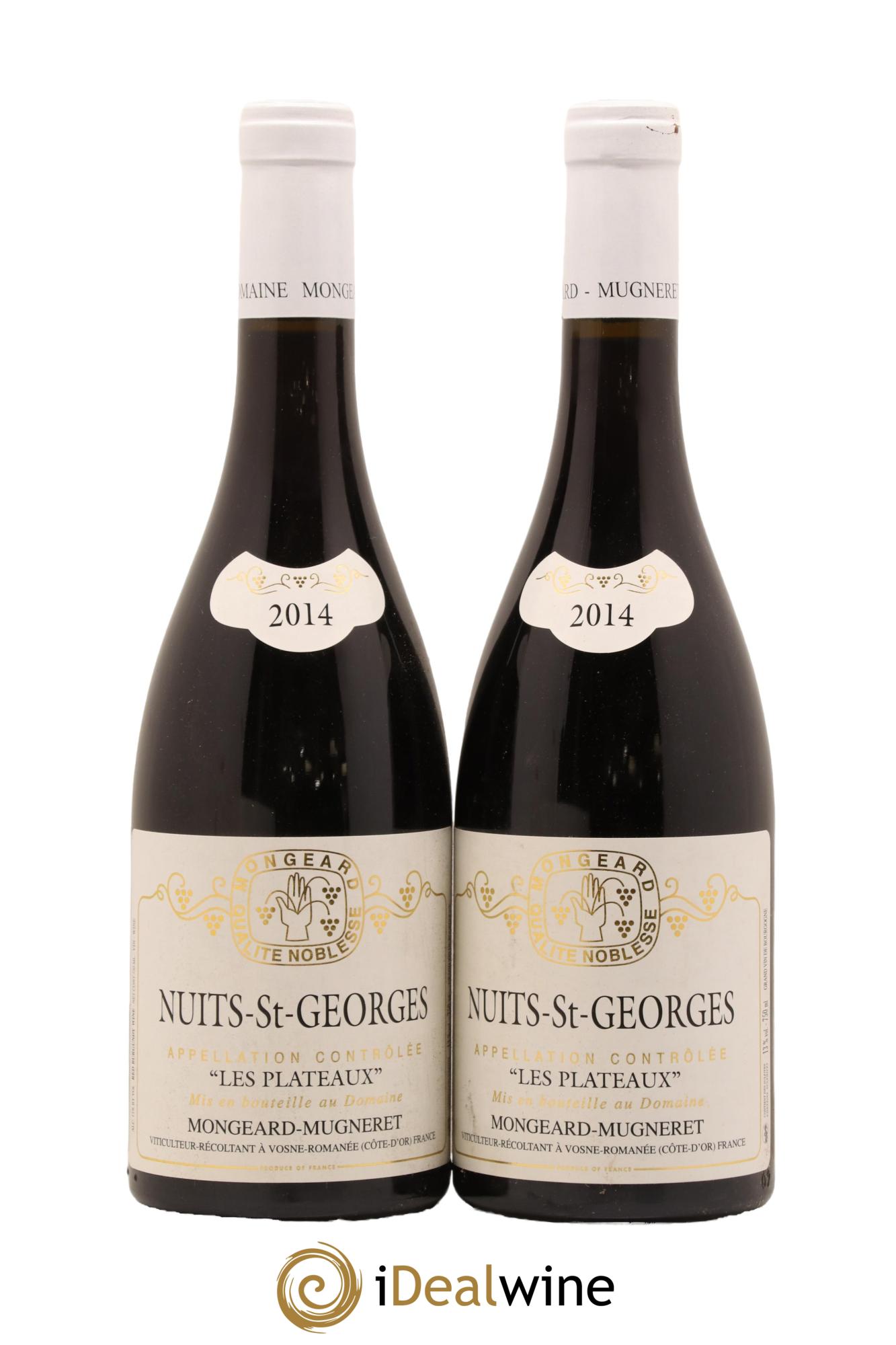 Nuits-Saint-Georges Les Plateaux Mongeard-Mugneret (Domaine) 2014 - Lot de 2 bouteilles - 0