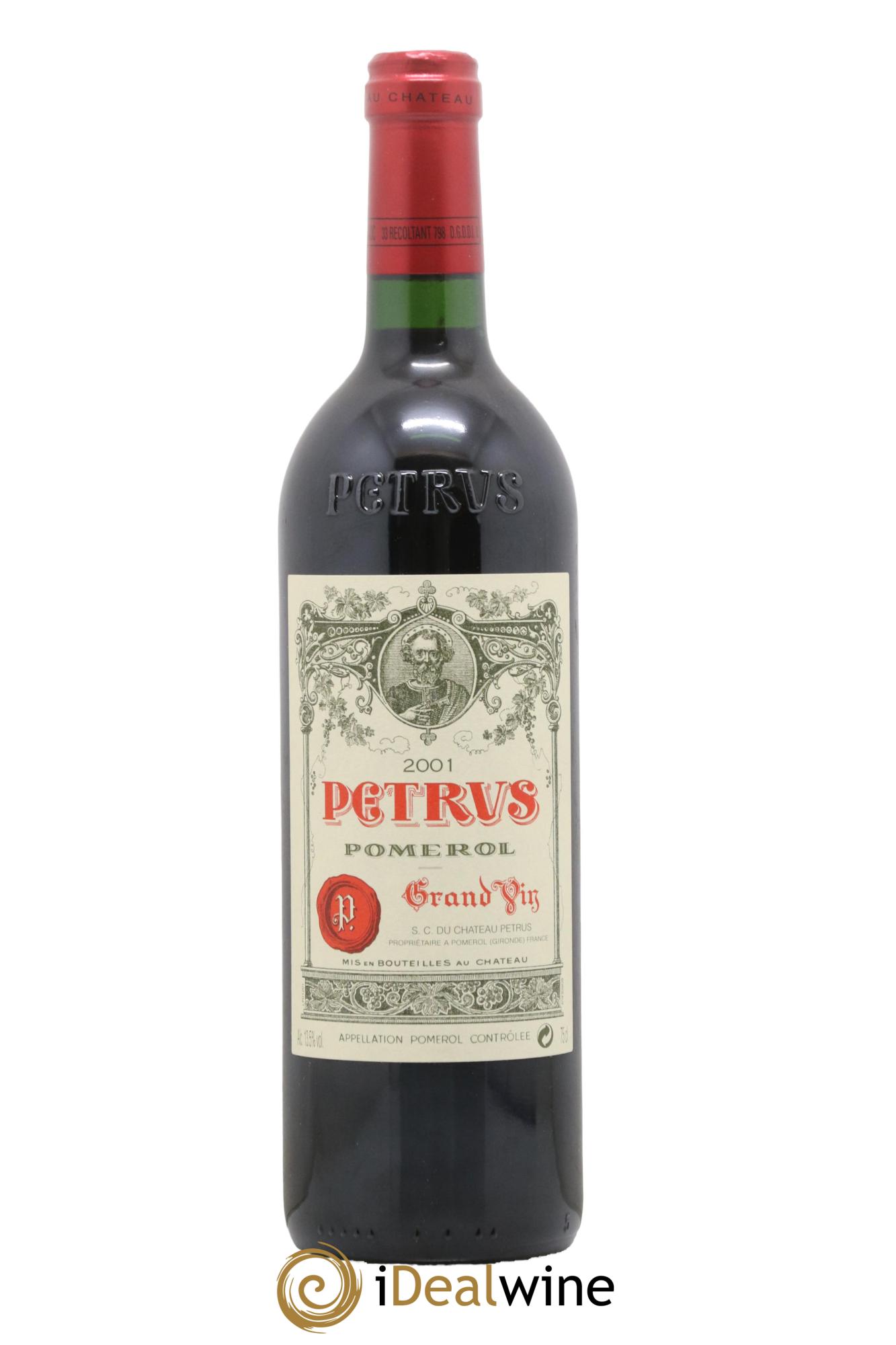 Petrus 2001 - Lot de 1 bouteille - 0