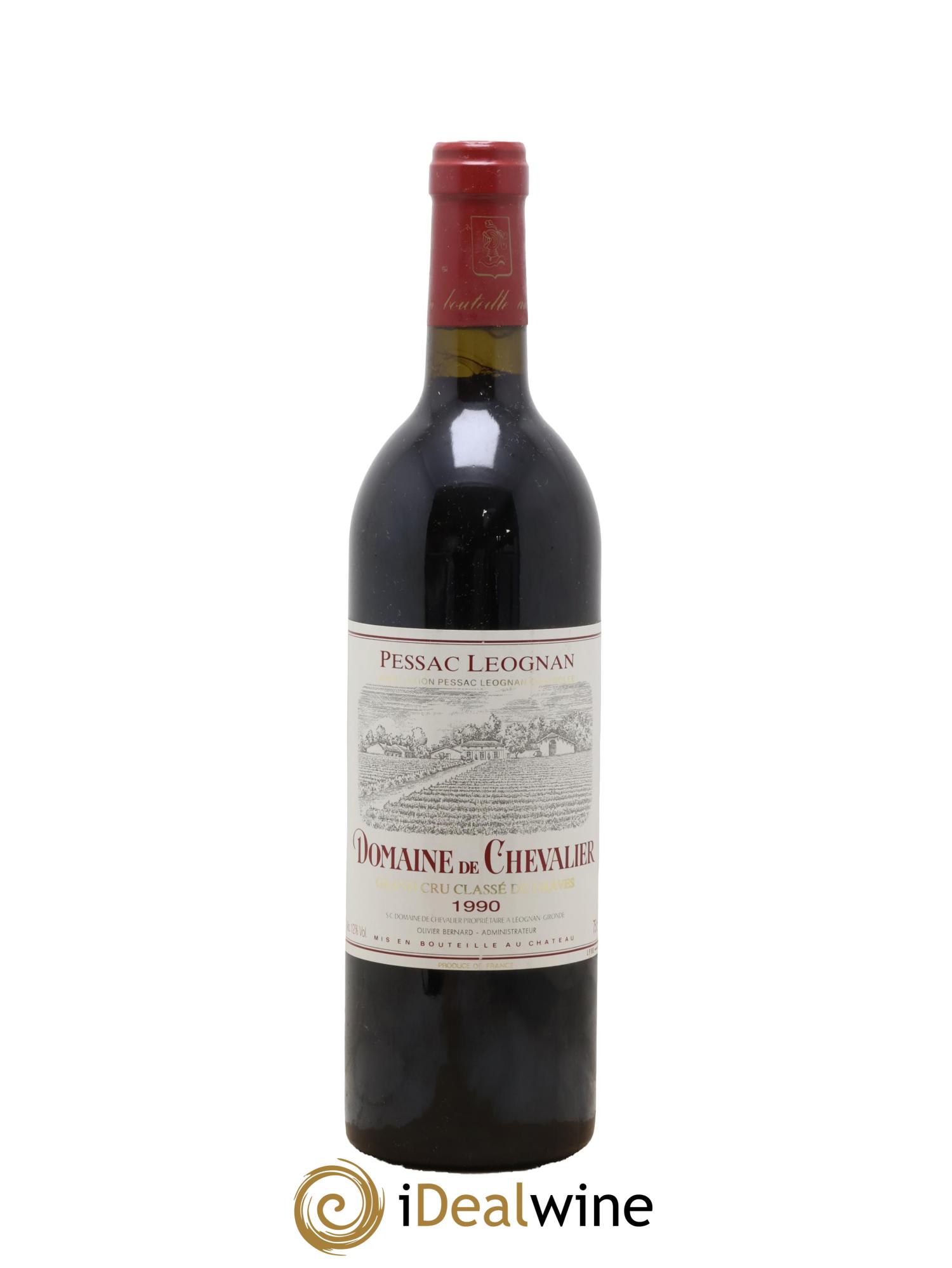 Domaine de Chevalier Cru Classé de Graves 1990 - Lot de 1 bouteille - 0