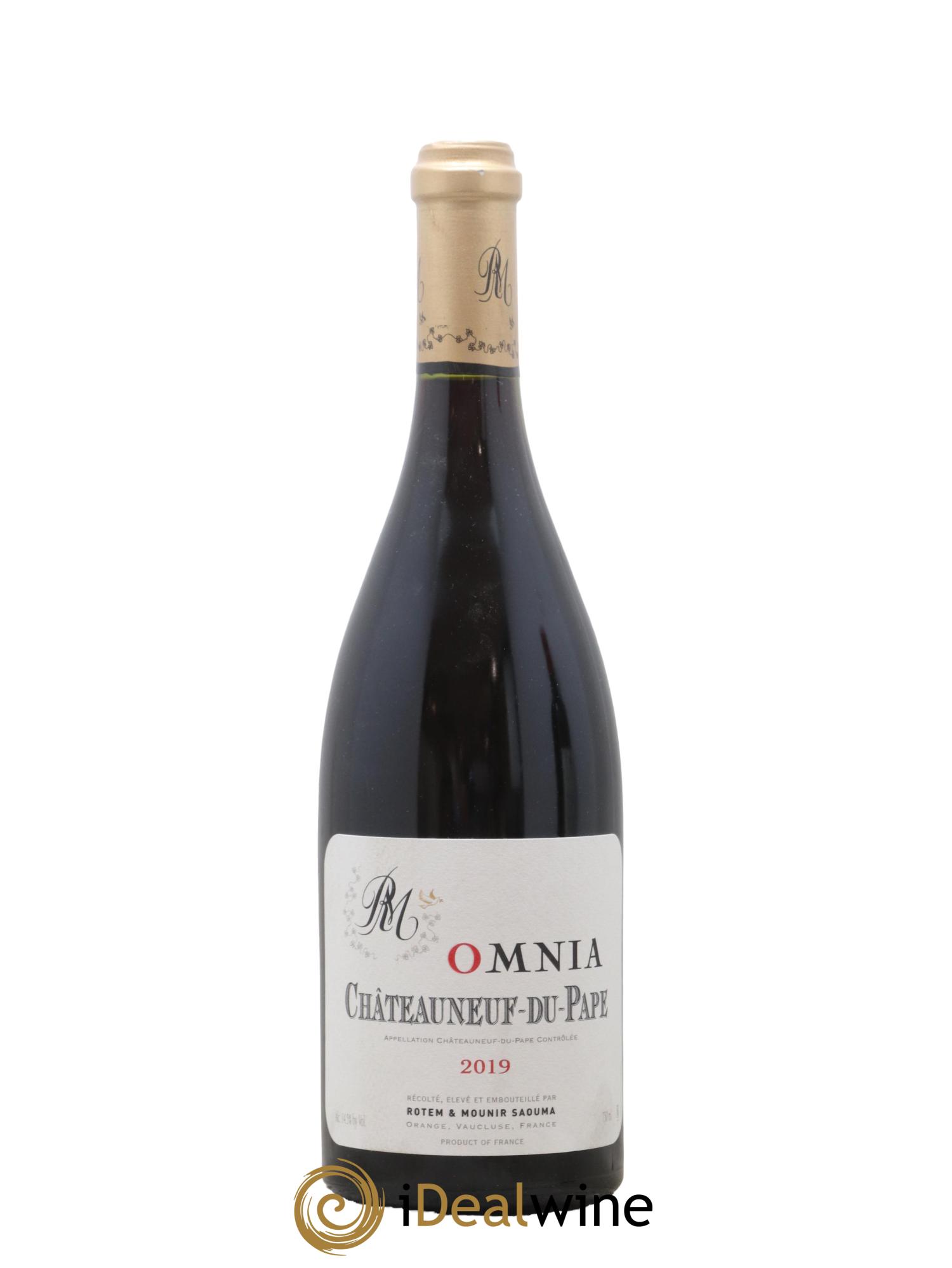 Châteauneuf-du-Pape Omnia Rotem et Mounir Saouma 2019 - Lot de 1 bouteille - 0