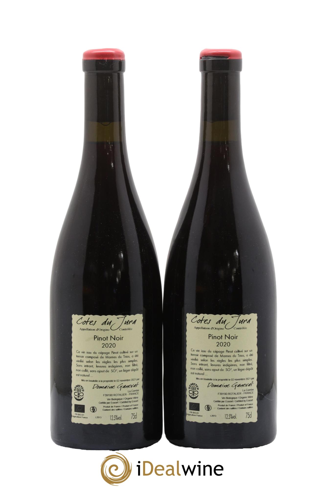 Côtes du Jura Les Grands Teppes Jean-François Ganevat (Domaine) 2020 - Lot of 2 bottles - 1