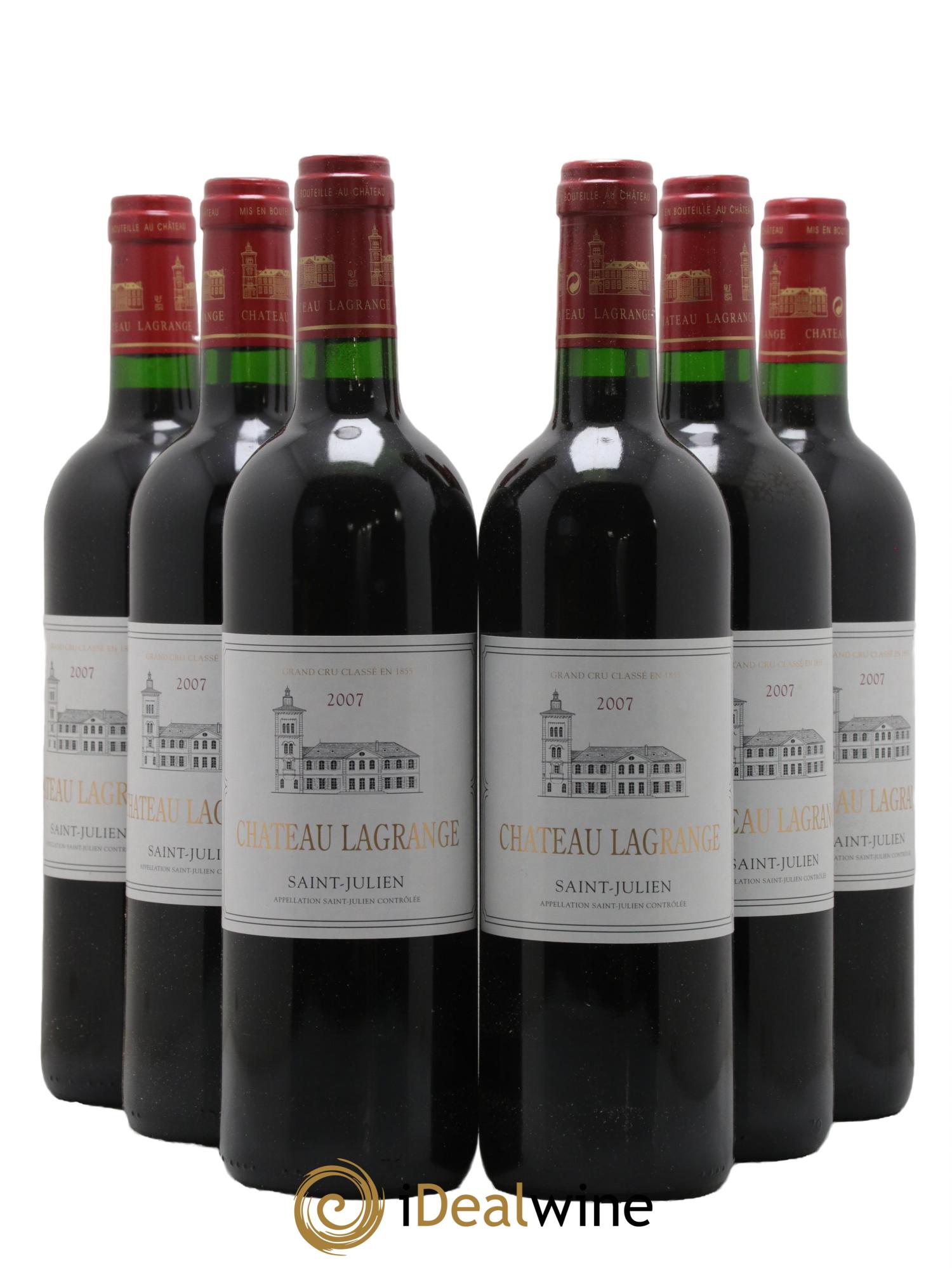 Château Lagrange 3ème Grand Cru Classé 2007 - Lot de 6 bouteilles - 0