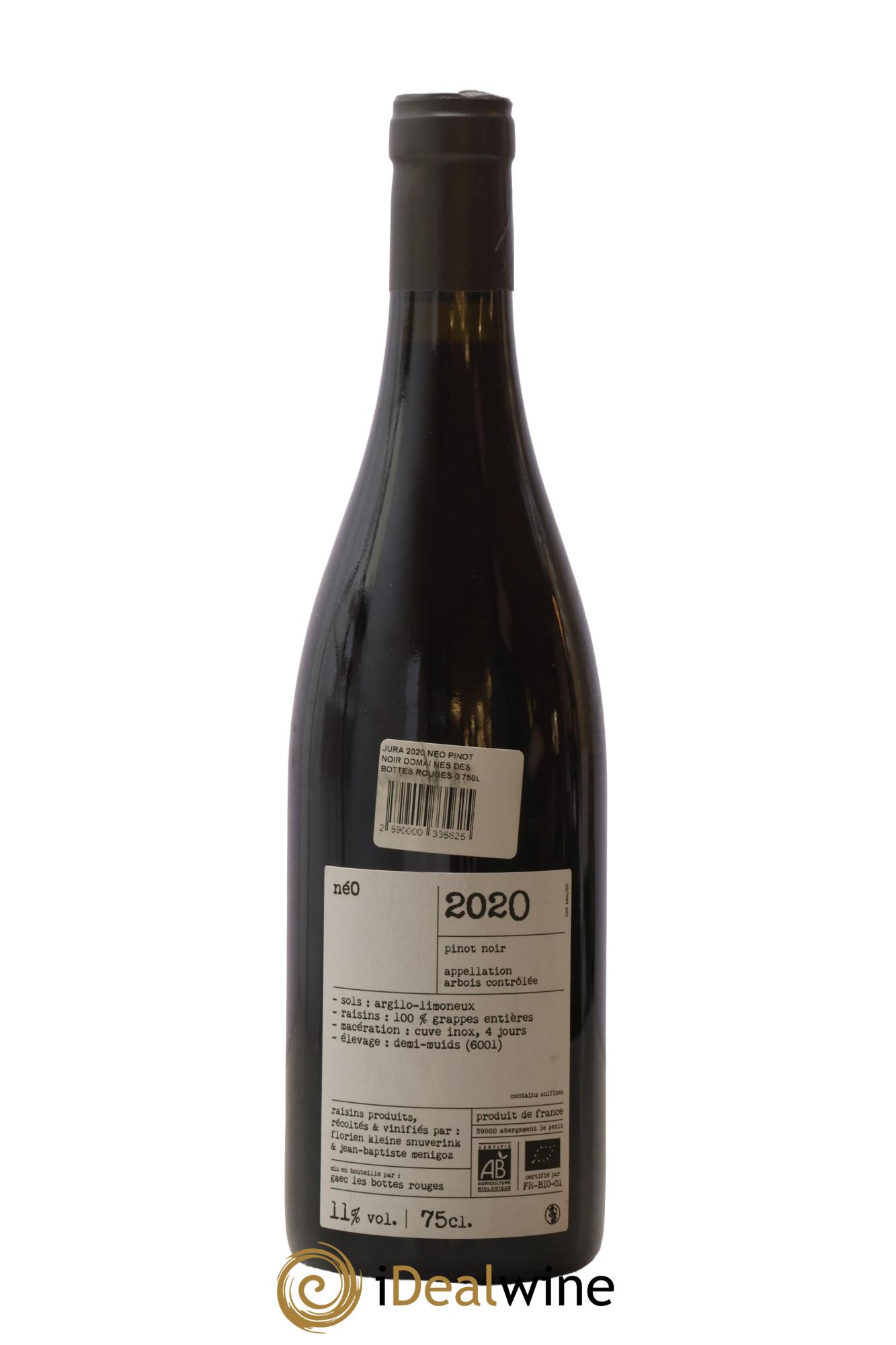 Arbois Néo Les Bottes Rouges 2020 - Lot of 1 bottle - 1