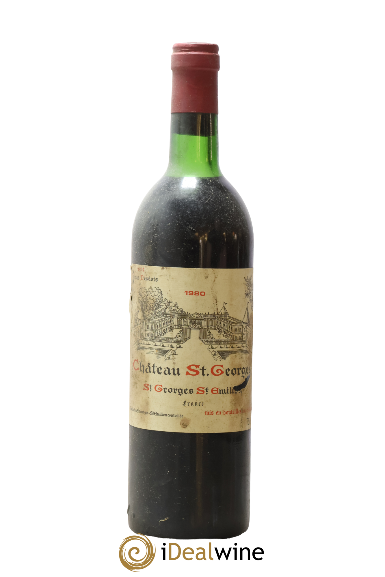Château Saint-Georges 1980 - Lotto di 1 bottiglia - 0