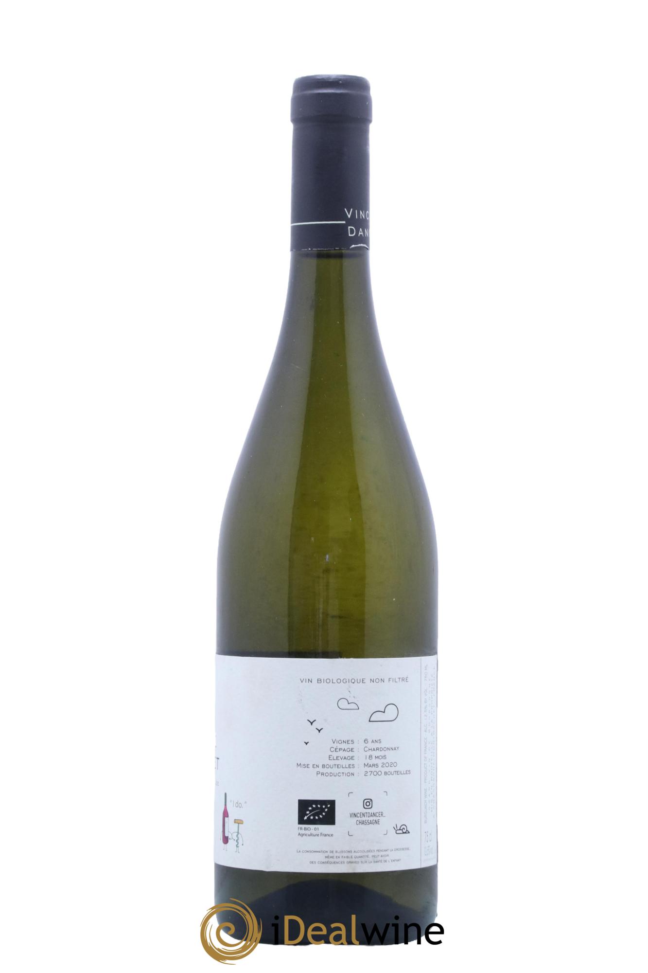 Chassagne-Montrachet 1er Cru Morgeot Vincent Dancer 2018 - Lot de 1 bouteille - 1