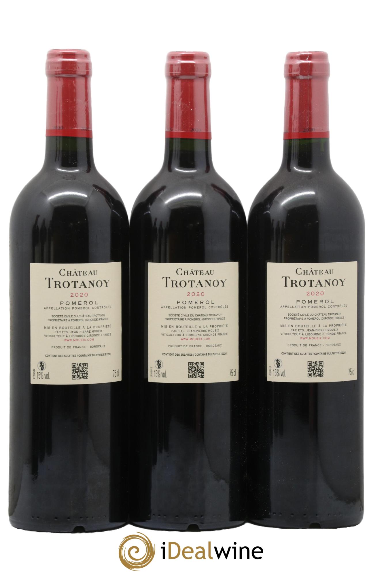 Château Trotanoy 2020 - Lot of 6 bottles - 2