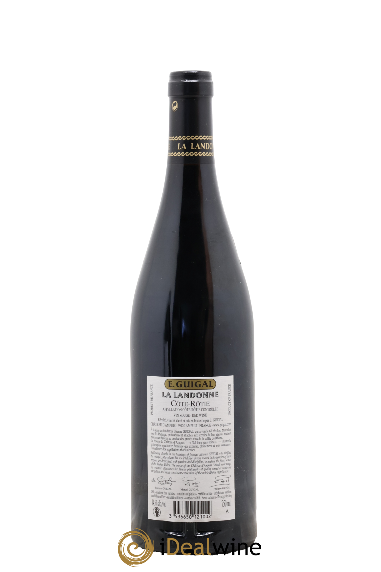 Côte-Rôtie La Landonne Guigal 2018 - Lot of 1 bottle - 1