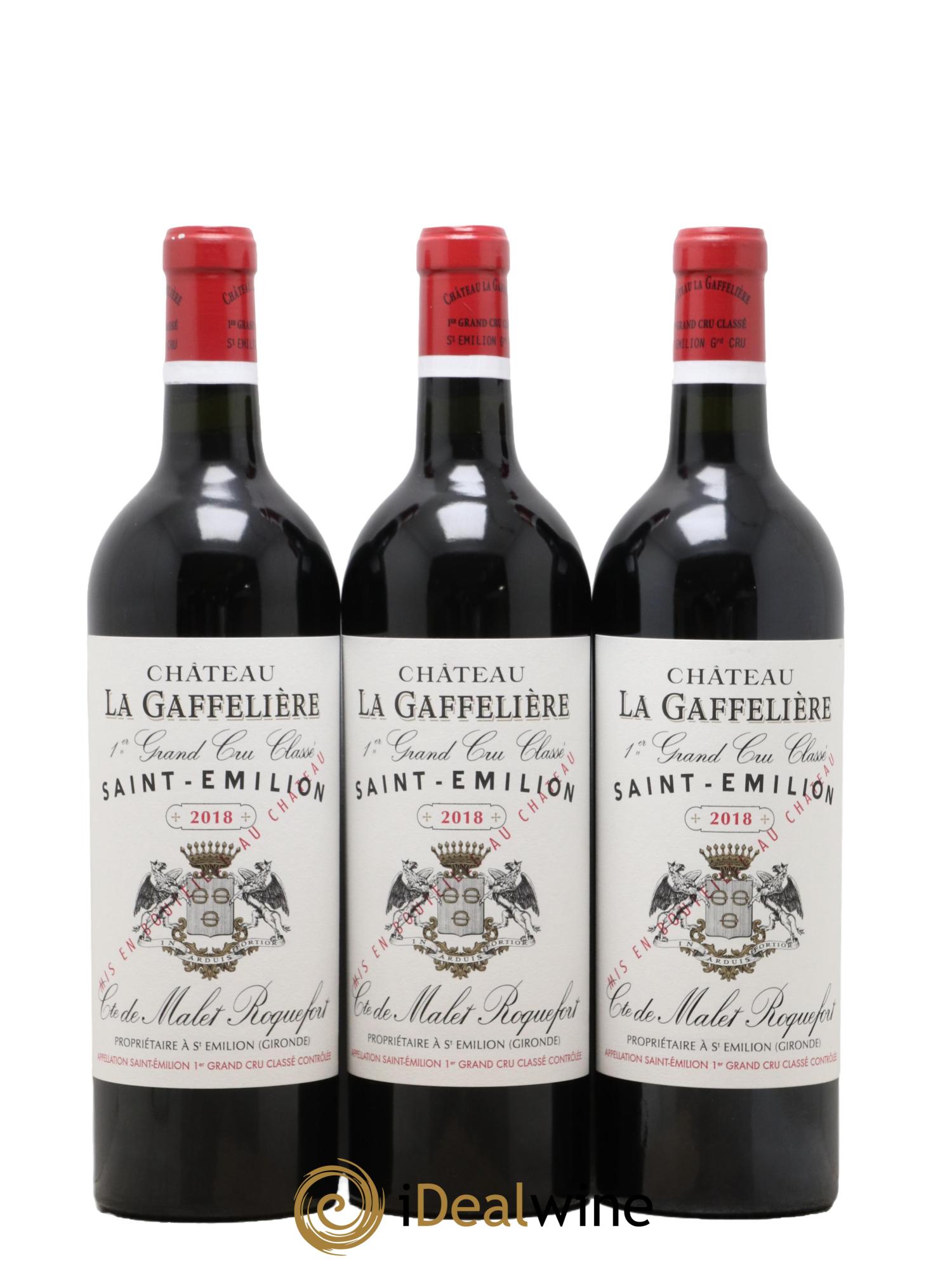 Château la Gaffelière 1er Grand Cru Classé B  2018 - Posten von 6 Flaschen - 2