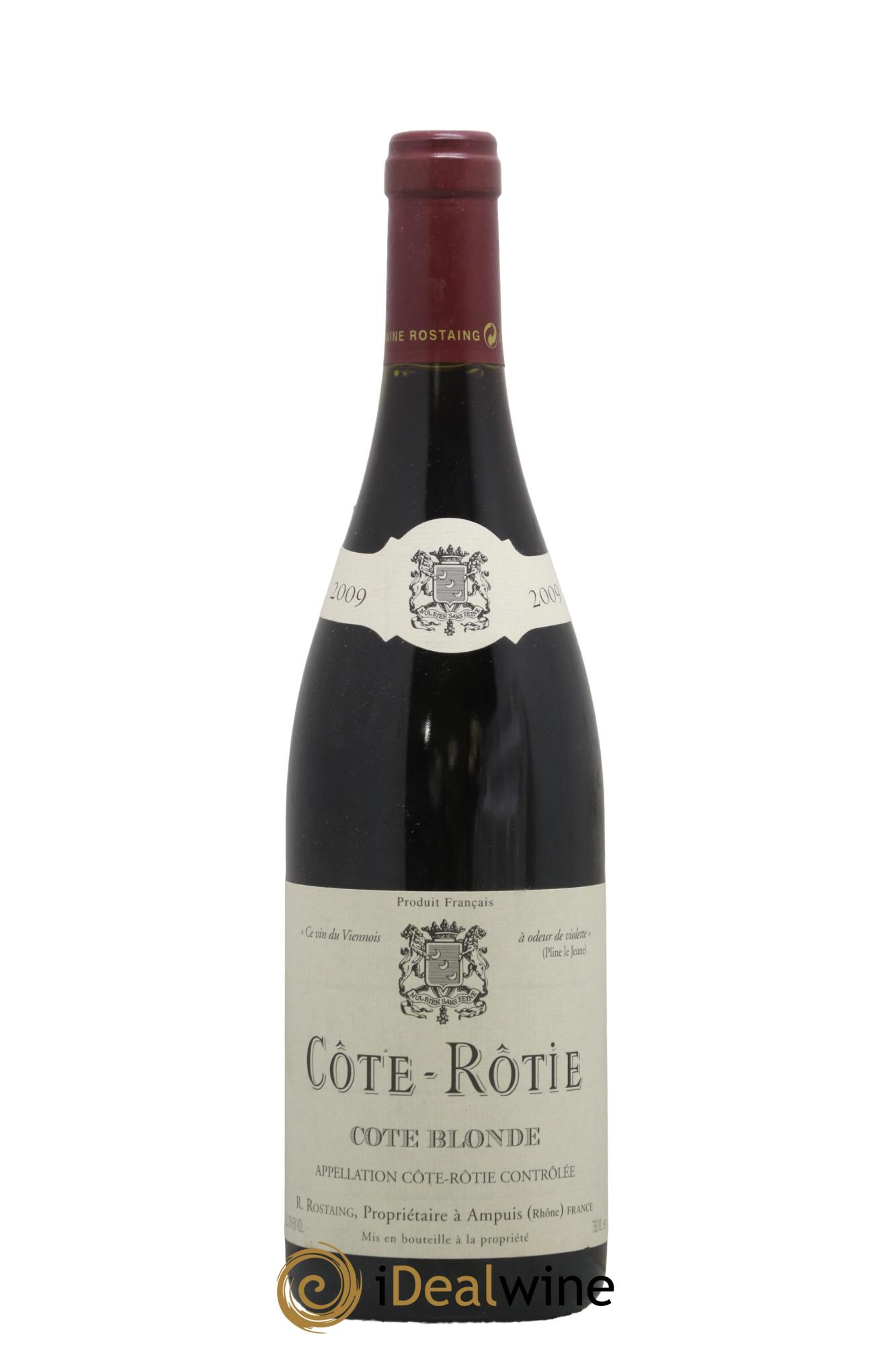 Côte-Rôtie Côte Blonde René Rostaing 2009 - Lotto di 1 bottiglia - 0