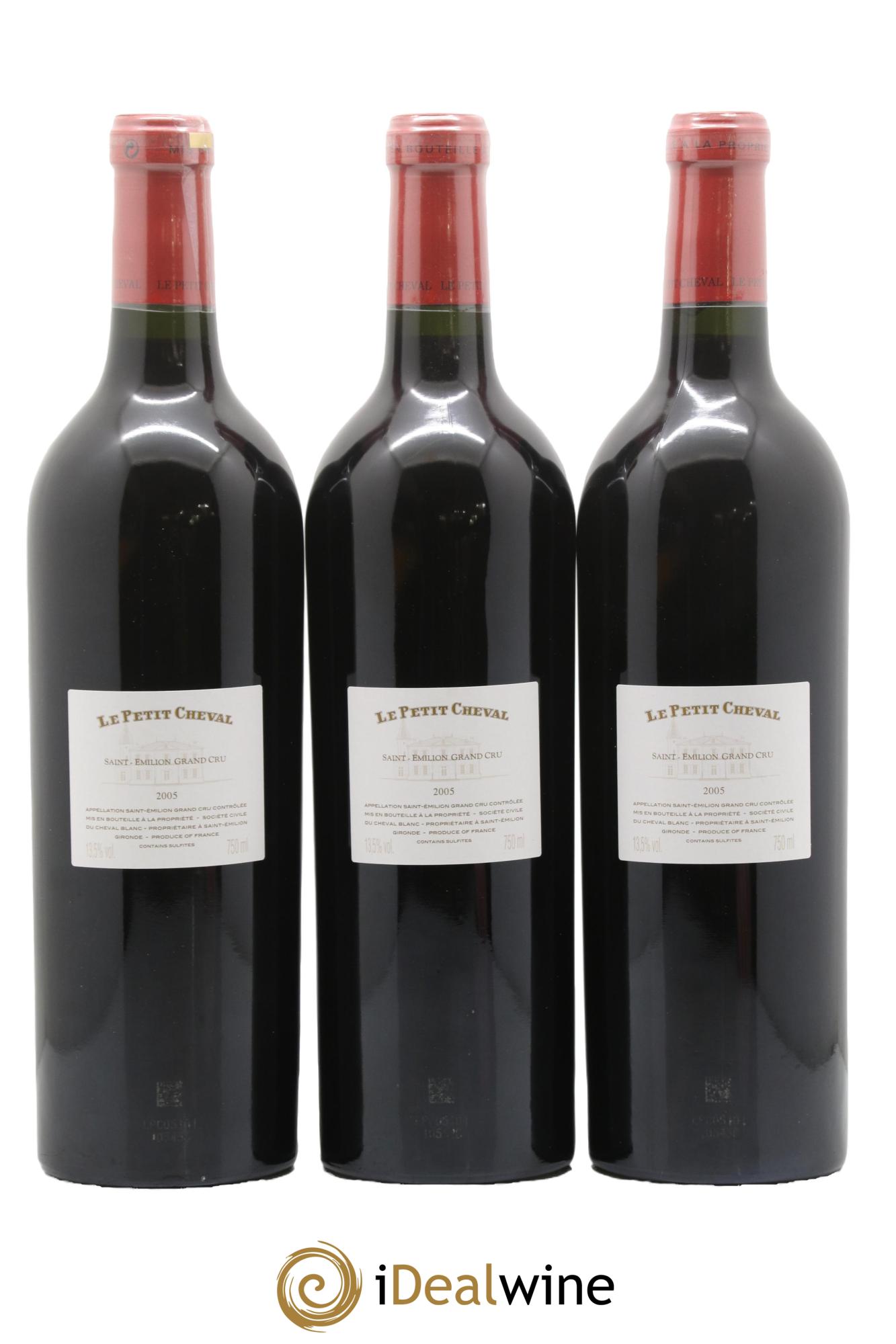 Le Petit Cheval Second Vin 2005 - Lot de 12 bouteilles - 4