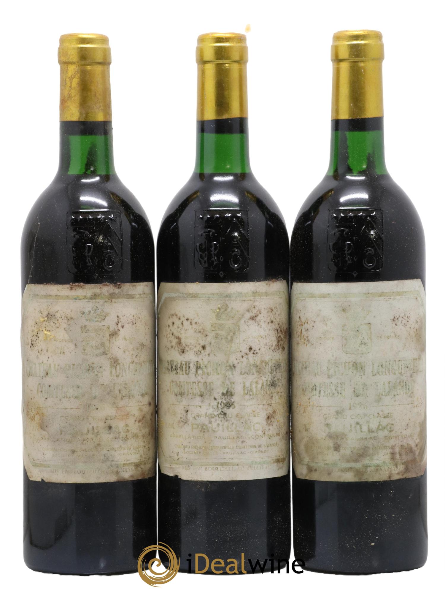 Château Pichon Longueville Comtesse de Lalande 2ème Grand Cru Classé  1986 - Lotto di 6 bottiglie - 2