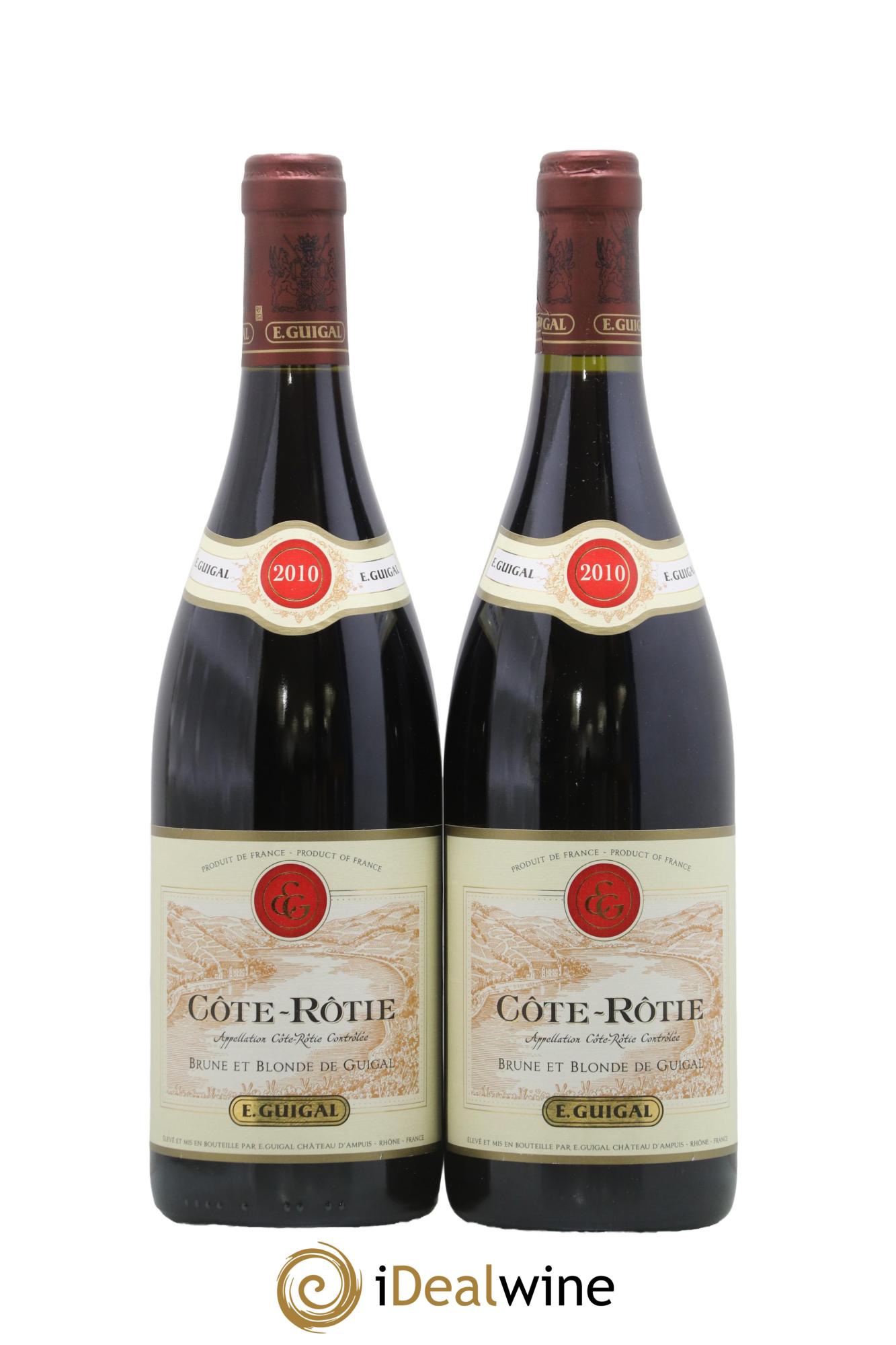 Côte-Rôtie Côtes Brune et Blonde Guigal 2010 - Lotto di 2 bottiglie - 0