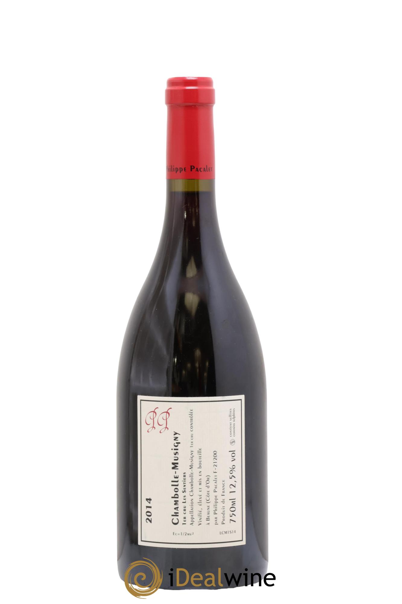 Chambolle-Musigny 1er Cru Les Sentiers Philippe Pacalet 2014 - Lot de 1 bouteille - 1