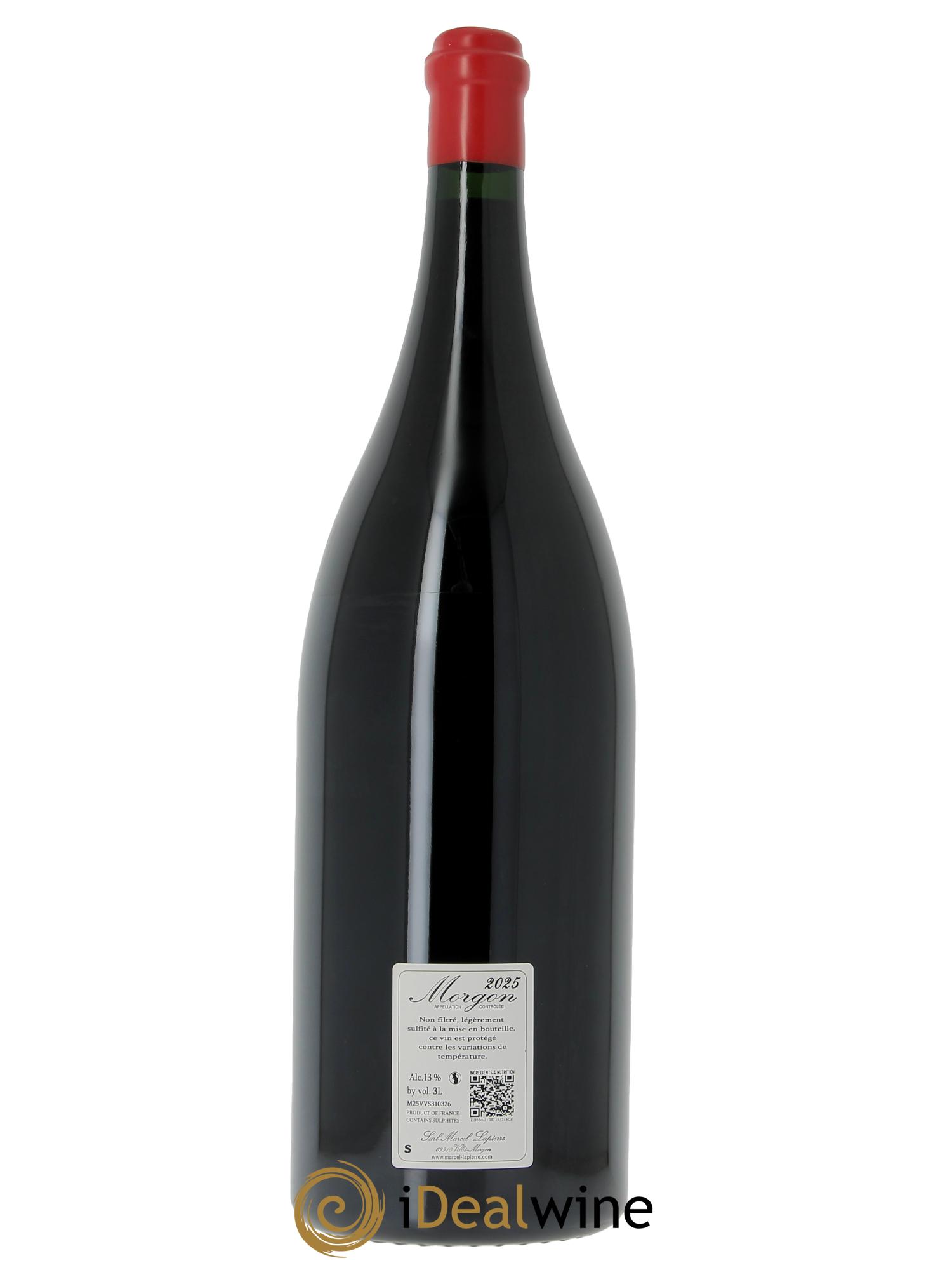 Morgon Marcel Lapierre (Domaine) 2025 - Lot de 1 double magnum - 1