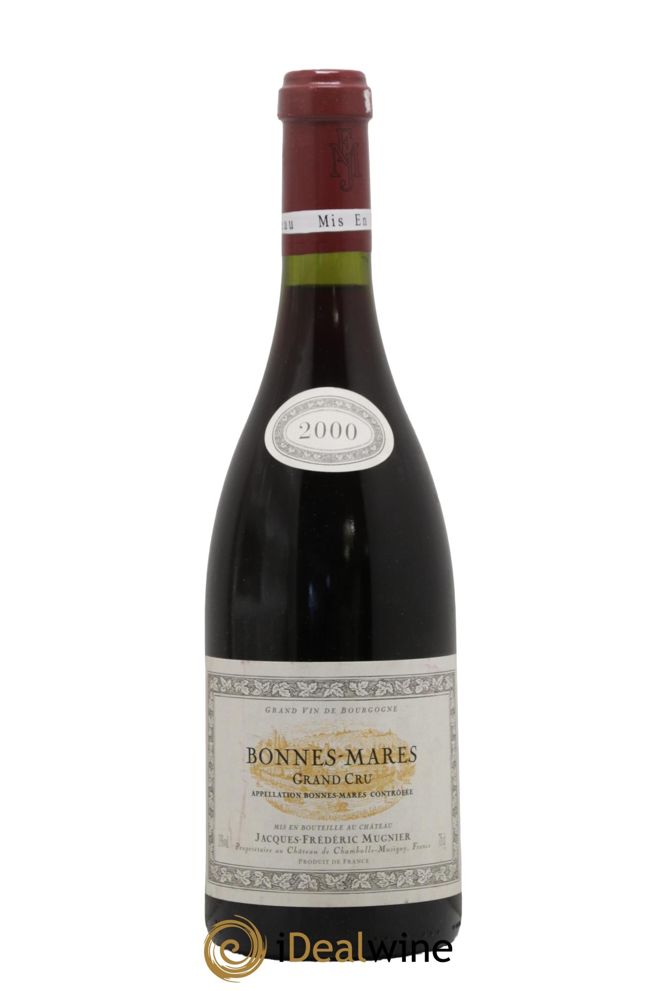 Bonnes-Mares Grand Cru Jacques-Frédéric Mugnier 2000 - Lot de 1 bouteille - 0