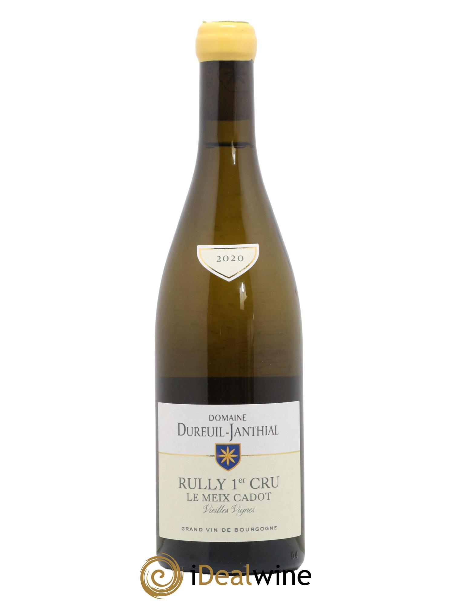 Rully 1er Cru Le Meix Cadot Vieilles Vignes Vincent Dureuil-Janthial 2020 - Lot de 1 bouteille - 0