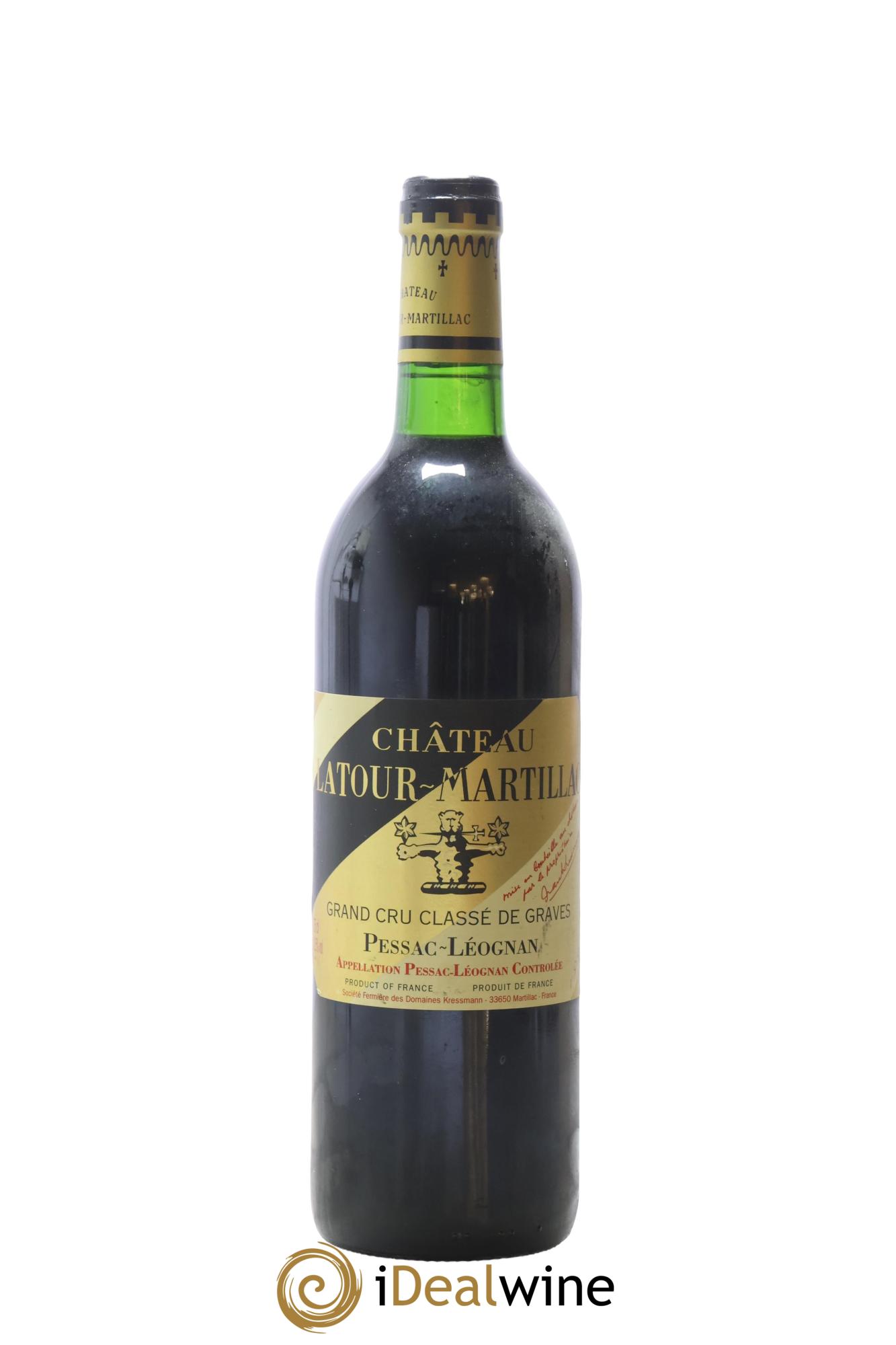 Château Latour-Martillac Cru Classé de Graves 1994 - Lot of 1 bottle - 0