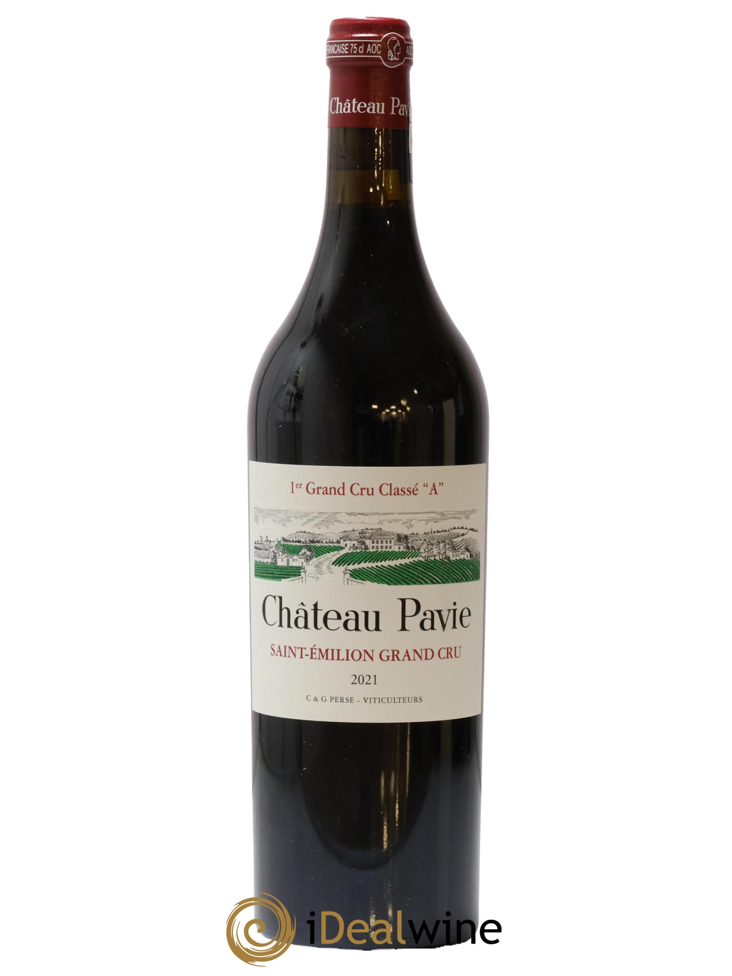 Château Pavie 1er Grand Cru Classé A 2021 - Lot de 1 bouteille - 1