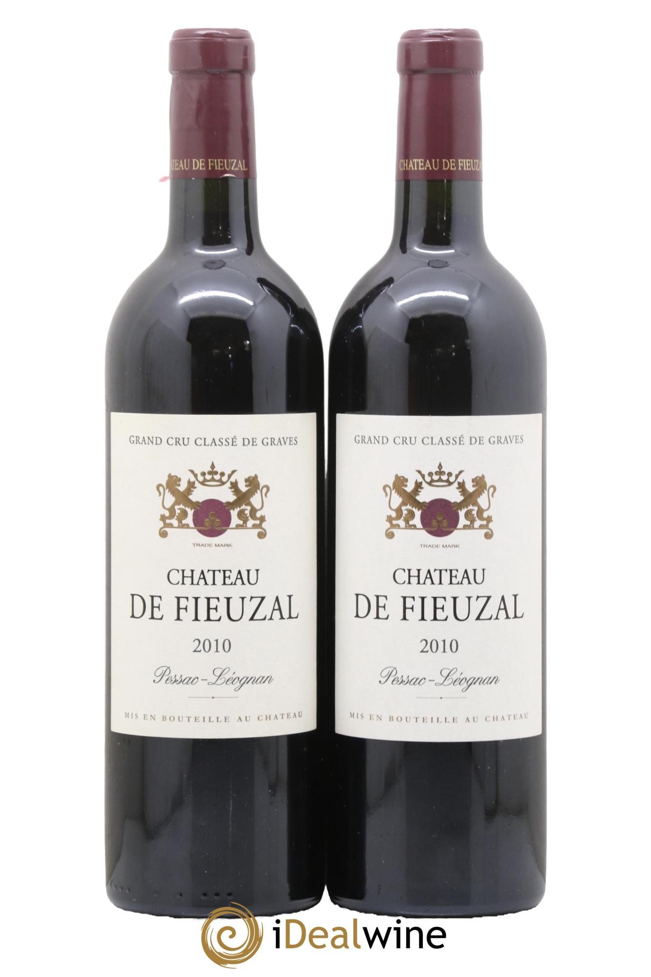 Château de Fieuzal Cru Classé de Graves 2010 - Lot de 2 bouteilles - 0