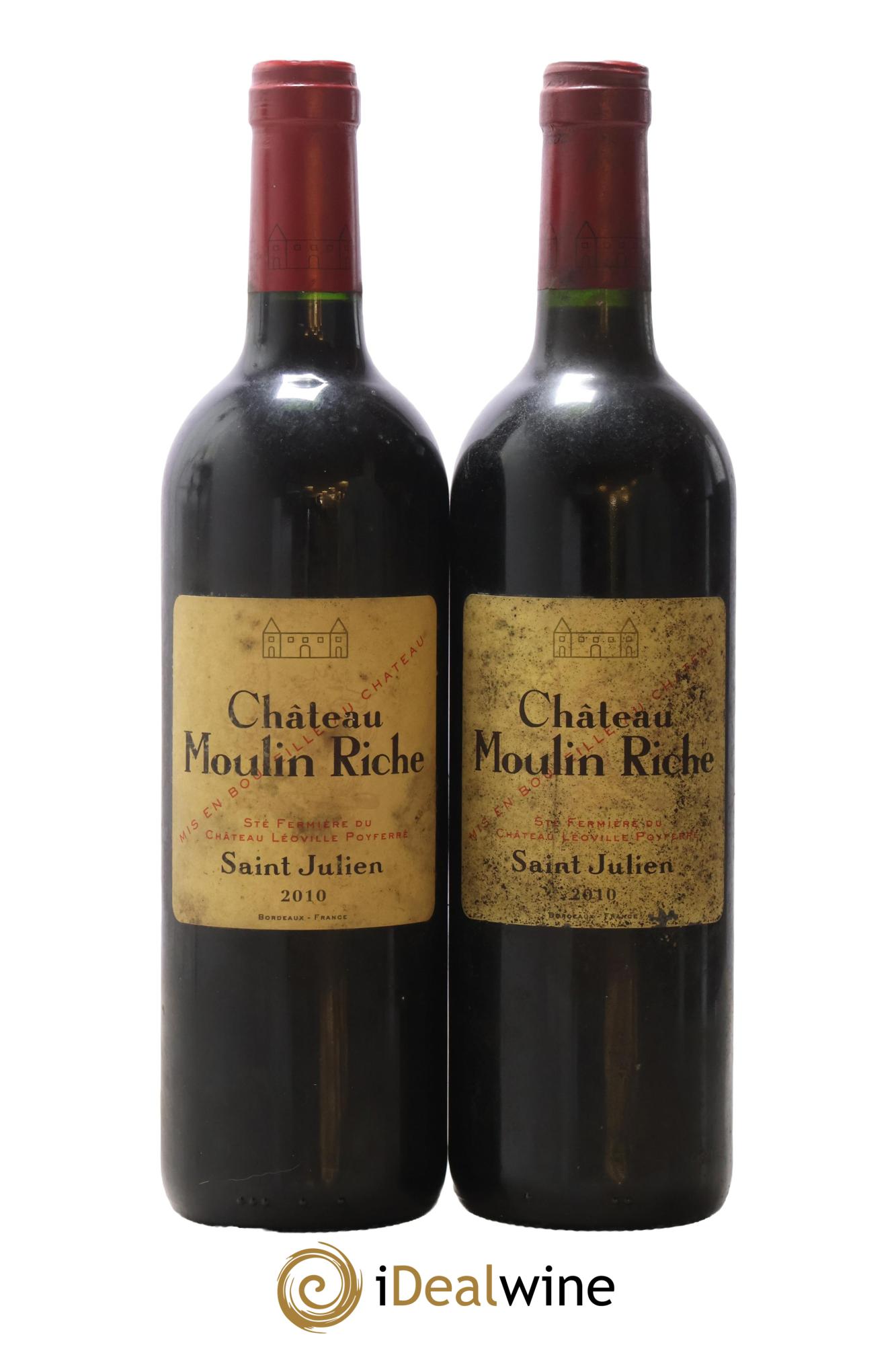 Château Moulin Riche 2010 - Posten von 2 Flaschen - 0
