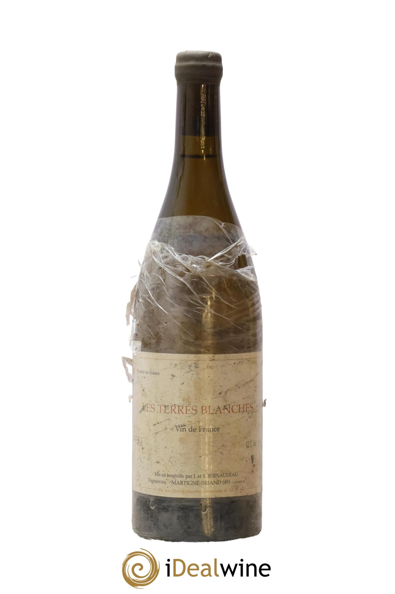 Vin de France Les Terres Blanches Stéphane Bernaudeau 2014 - Lot de 1 bouteille - 0