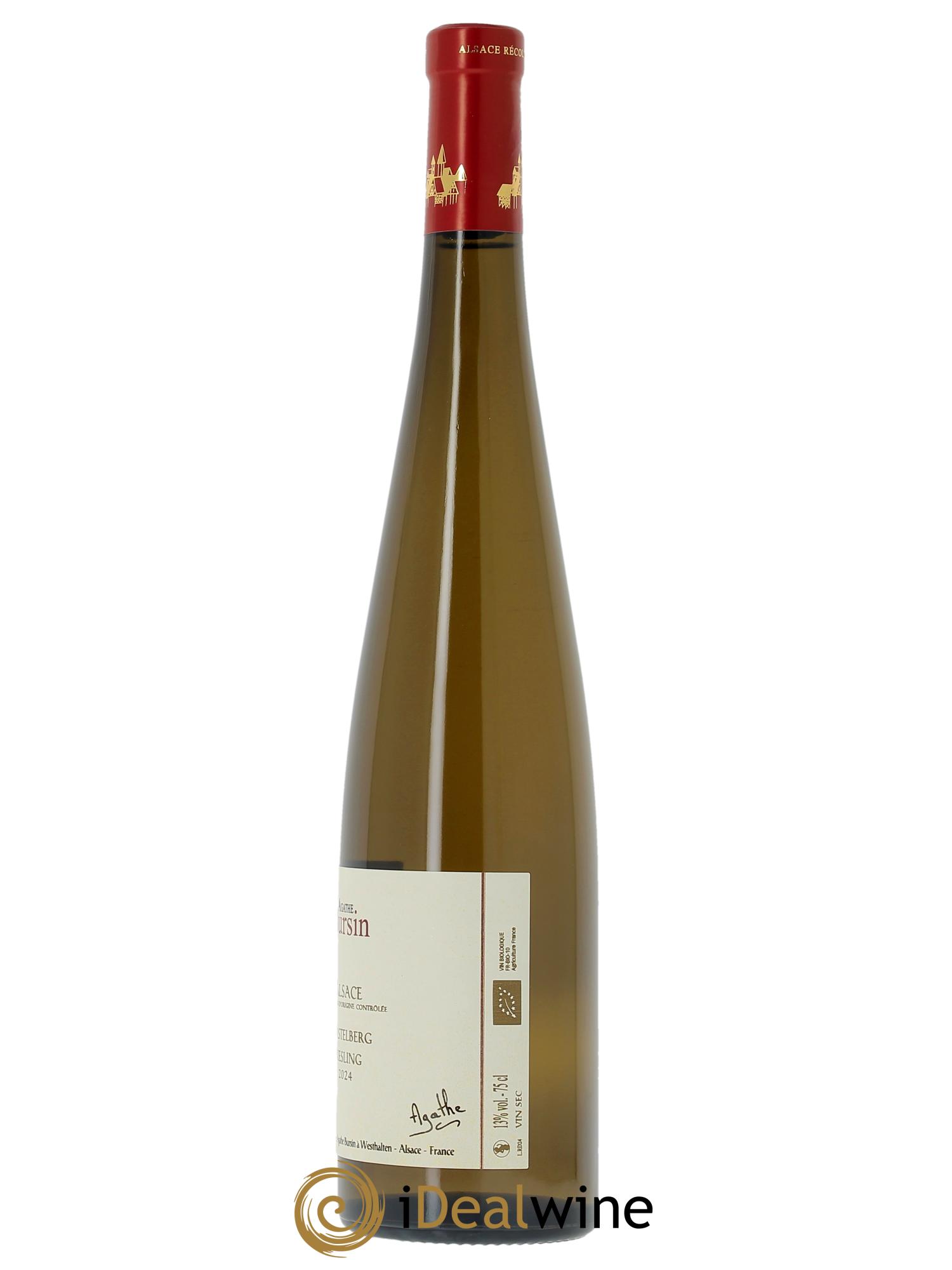 Alsace Riesling Dirstelberg Agathe Bursin 2024 - Lot de 1 bouteille - 1