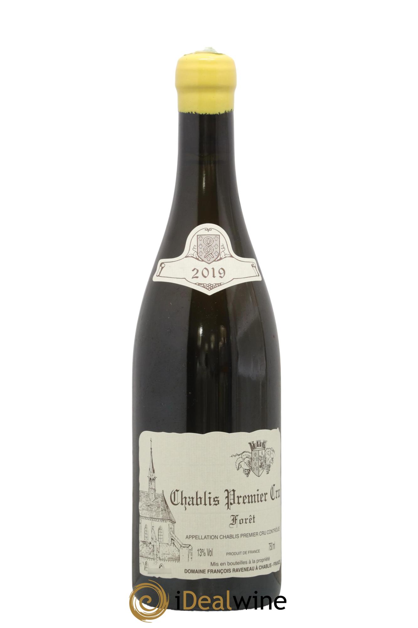 Chablis 1er Cru Forêt Raveneau (Domaine) 2019 - Lot de 1 bouteille - 0