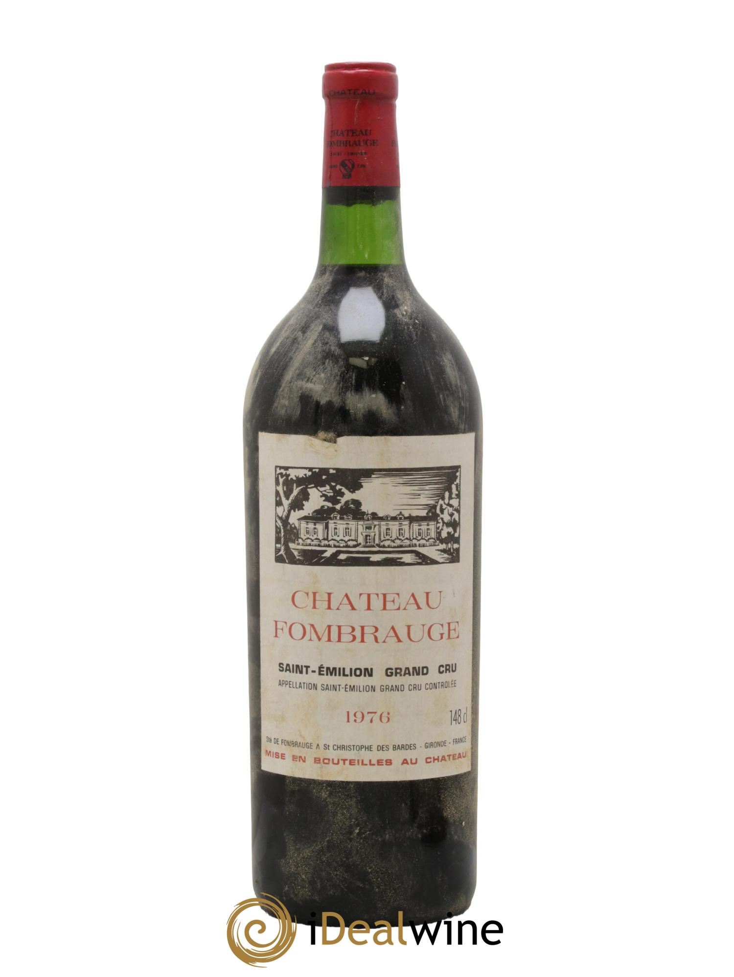 Château Fombrauge Grand Cru Classé 1976 - Lot de 1 magnum - 0