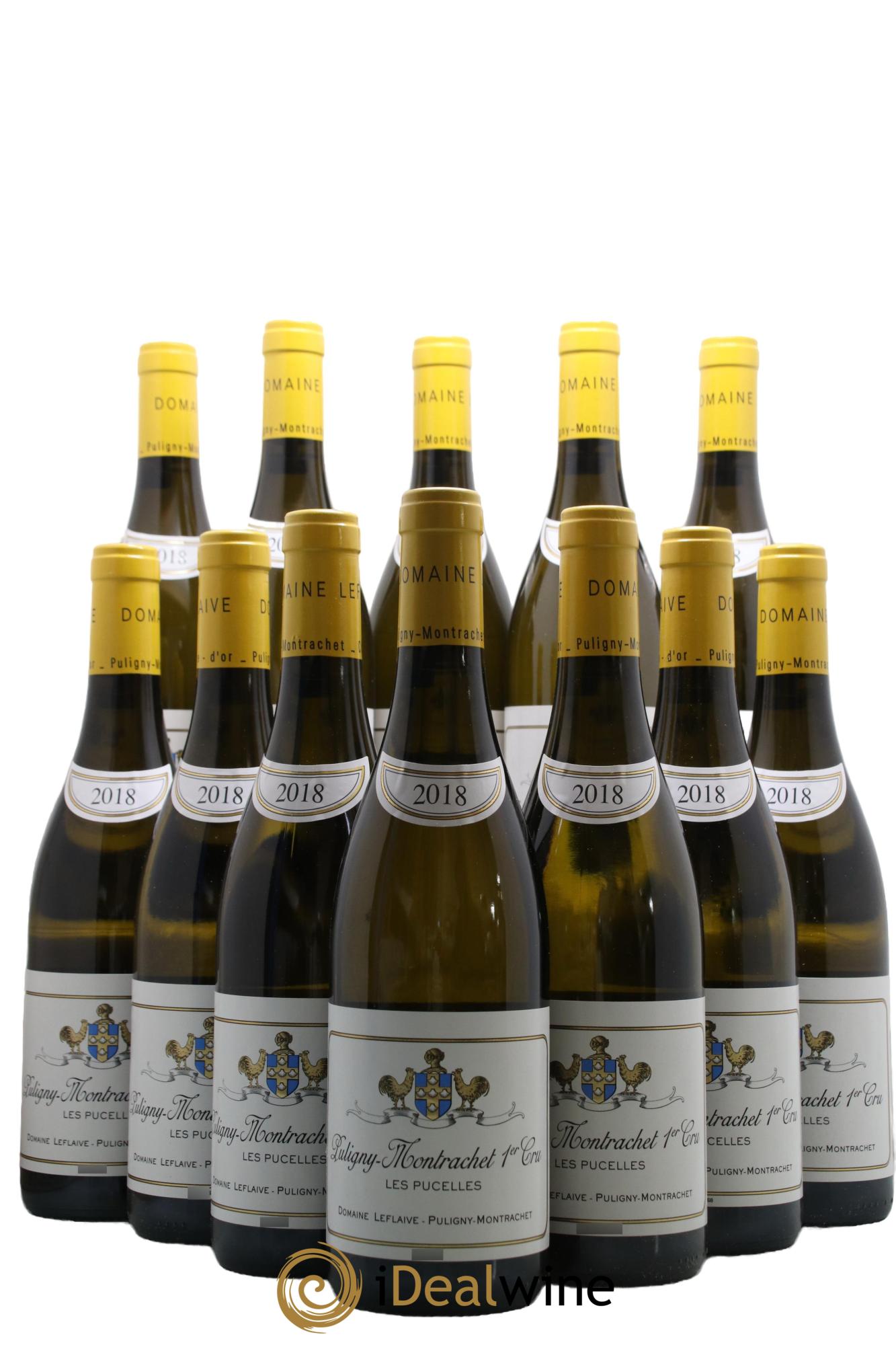 Puligny-Montrachet 1er Cru Les Pucelles Leflaive (Domaine) 2018 - Lot de 12 bouteilles - 0