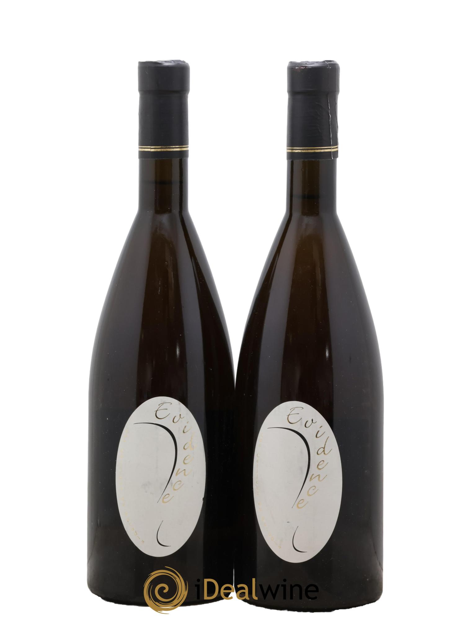 Vin de table Evidence Les Cailloux Du Paradis Etienne Courtois 2010 - Posten von 2 Flaschen - 0