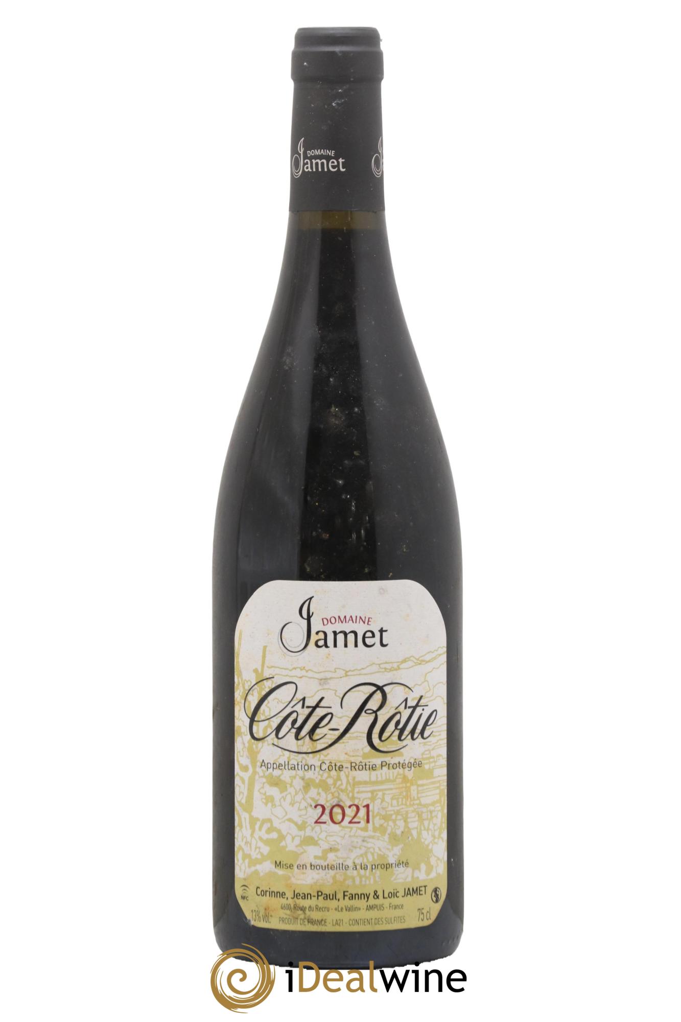 Côte-Rôtie Jamet (Domaine) 2021 - Lot of 1 bottle - 0
