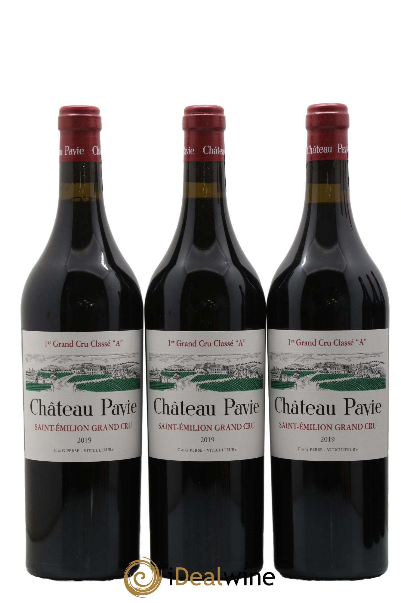 Château Pavie 1er Grand Cru Classé A  2019 - Lot de 6 bouteilles - 3