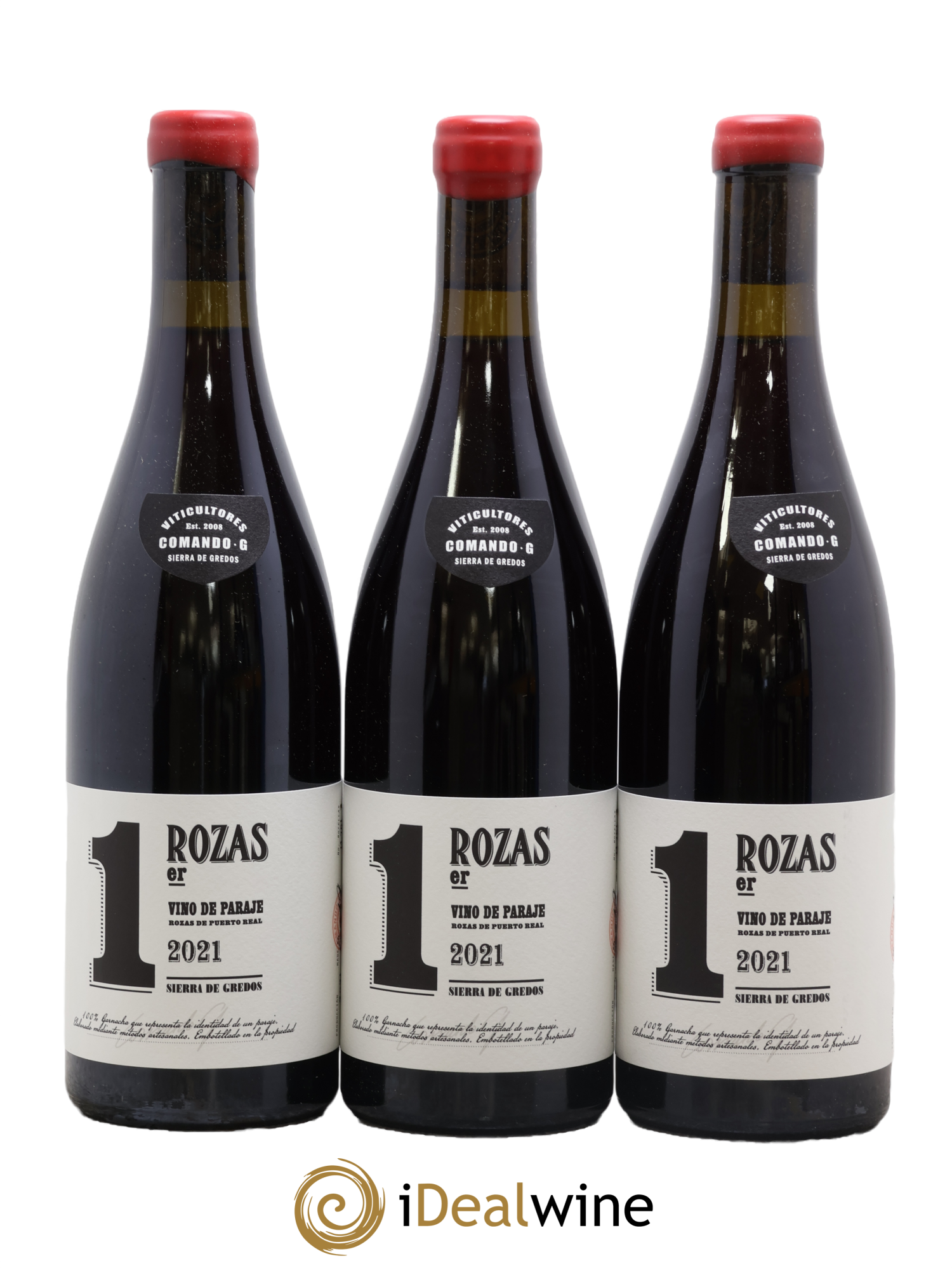 Vinos de Madrid DO Rozas 1er Comando G 2021 - Posten von 3 Flaschen - 0