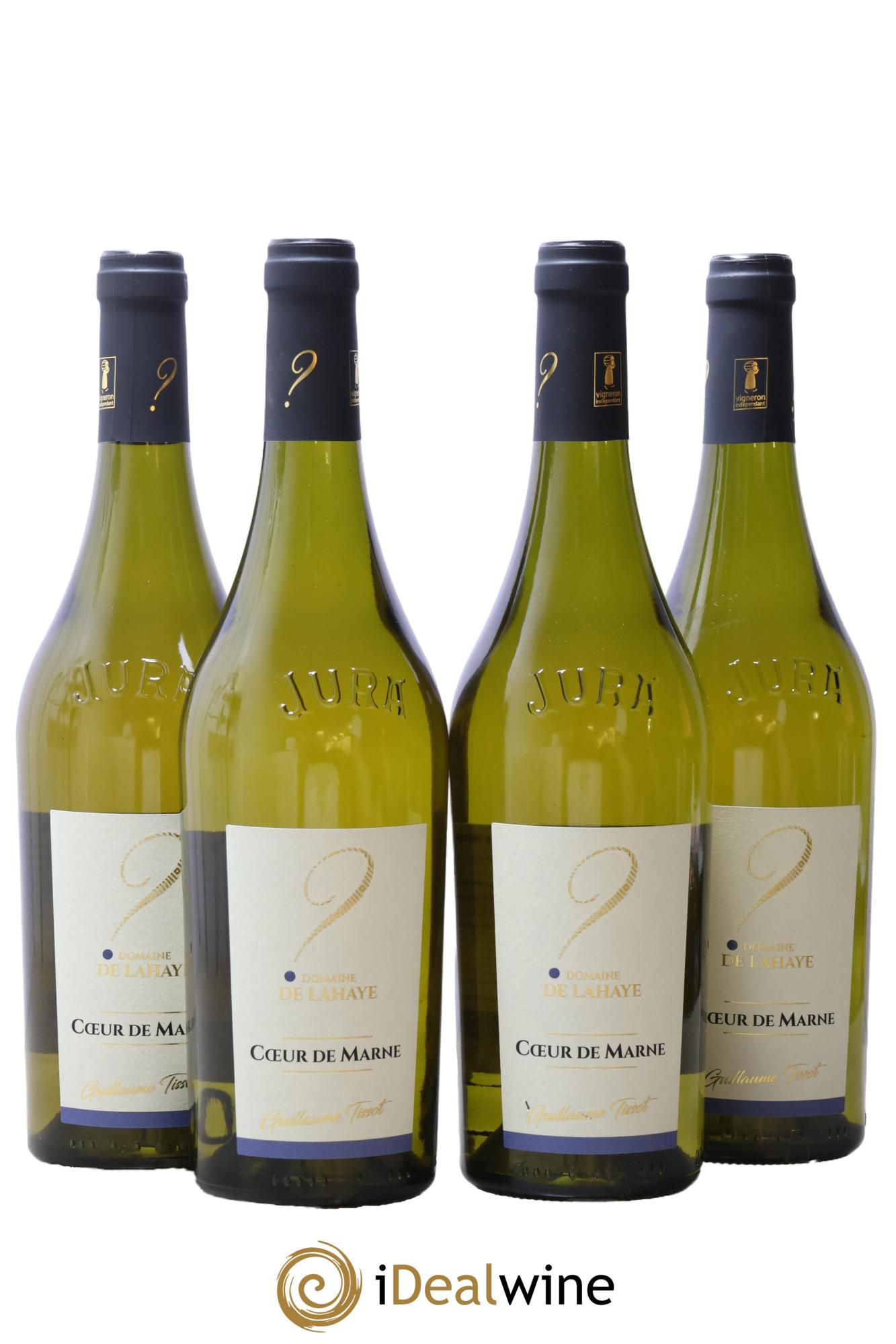 Côtes du Jura Savagnin Cœur de Marne Domaine de Lahaye 2019 - Lot de 4 bouteilles - 0
