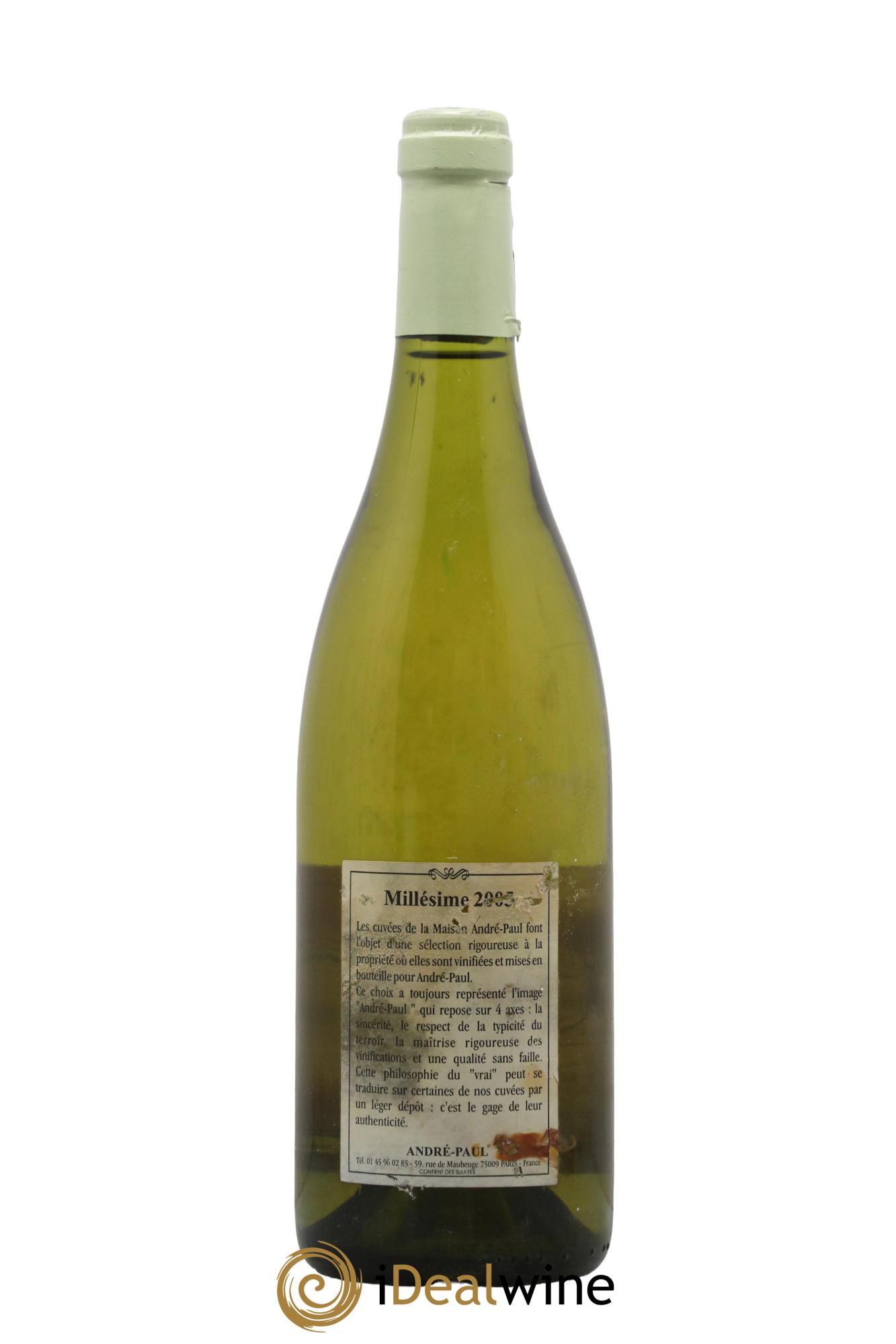 Meursault Les Narvaux Yves Boyer-Martenot 2005 - Lot de 1 bouteille - 1