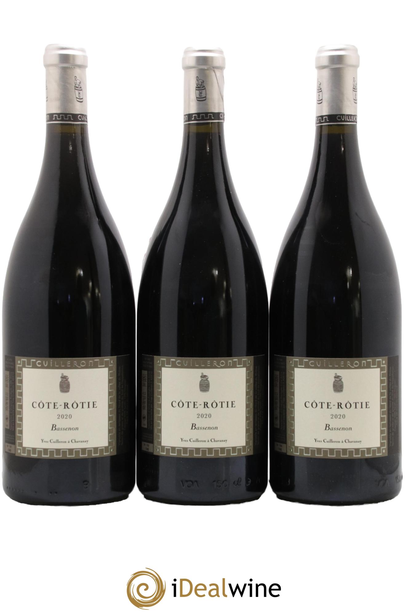 Côte-Rôtie Bassenon Yves Cuilleron (Domaine) 2020 - Lot of 3 magnums - 0