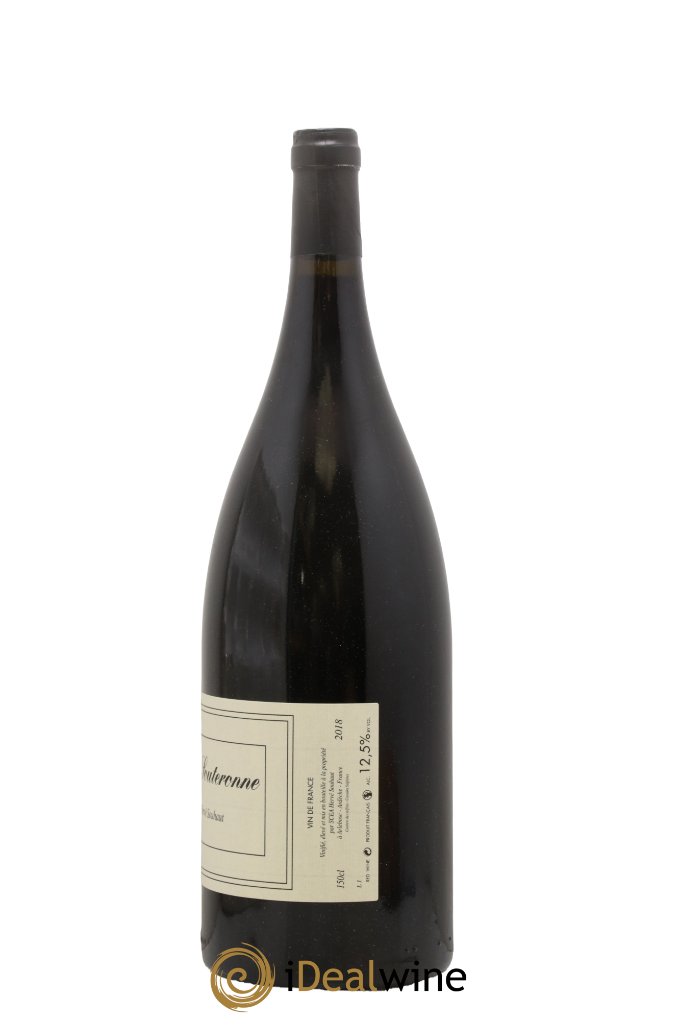 Ardèche La Souteronne Hervé Souhaut - Domaine Romaneaux-Destezet 2018 - Lot de 1 magnum - 1