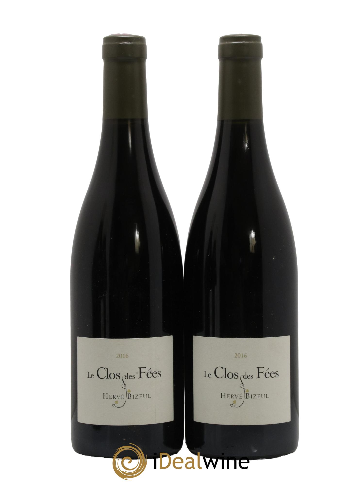 Côtes du Roussillon Villages Clos des Fées Hervé Bizeul 2016 - Lot de 2 bouteilles - 0