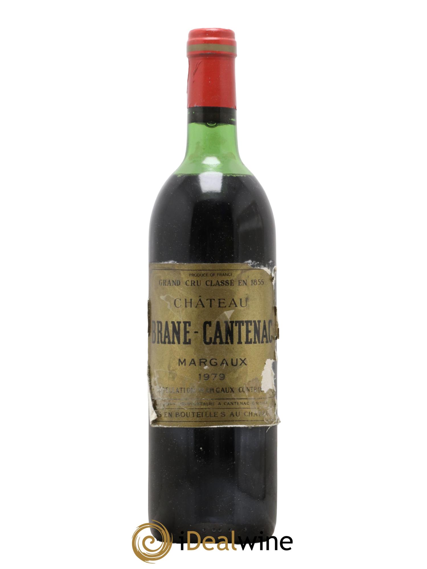 Château Brane Cantenac 2ème Grand Cru Classé 1979 - Lot de 1 bouteille - 0