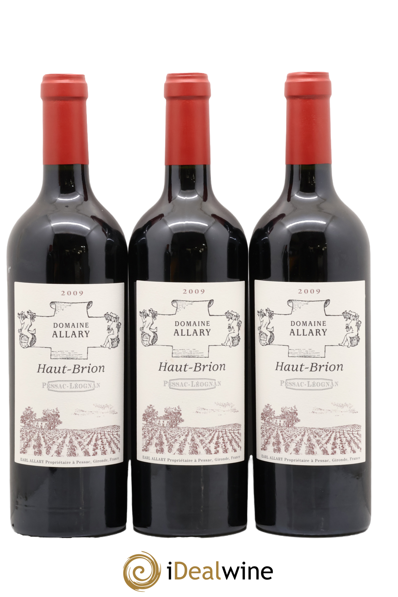 Domaine Allary Haut-Brion 2009 - Lot de 12 bouteilles - 1
