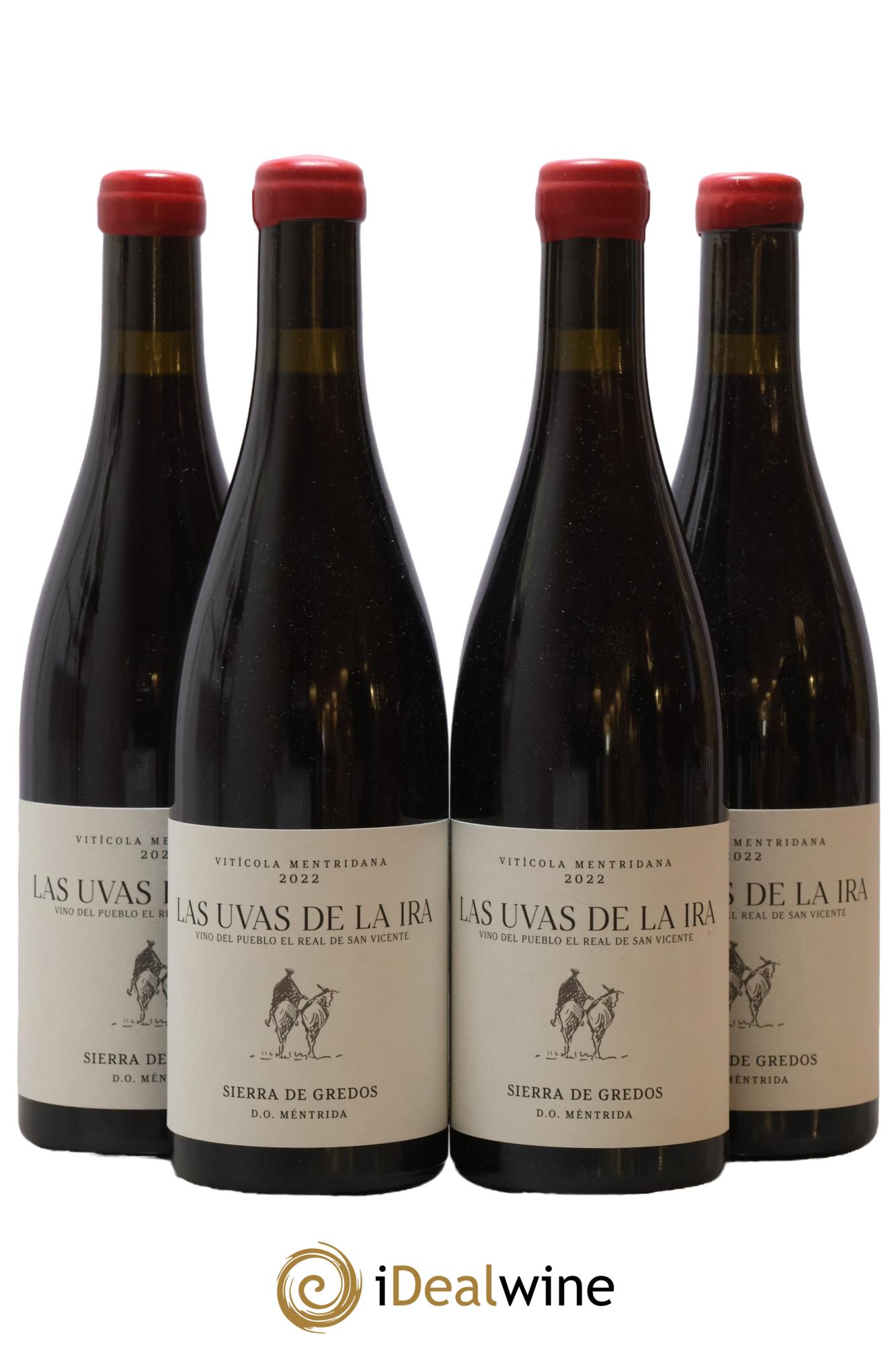Méntrida DO Viticola Mentridana (anciennement Daniel Jimenez-Landi) Las Uvas de la Ira 2022 - Lot of 4 bottles - 0