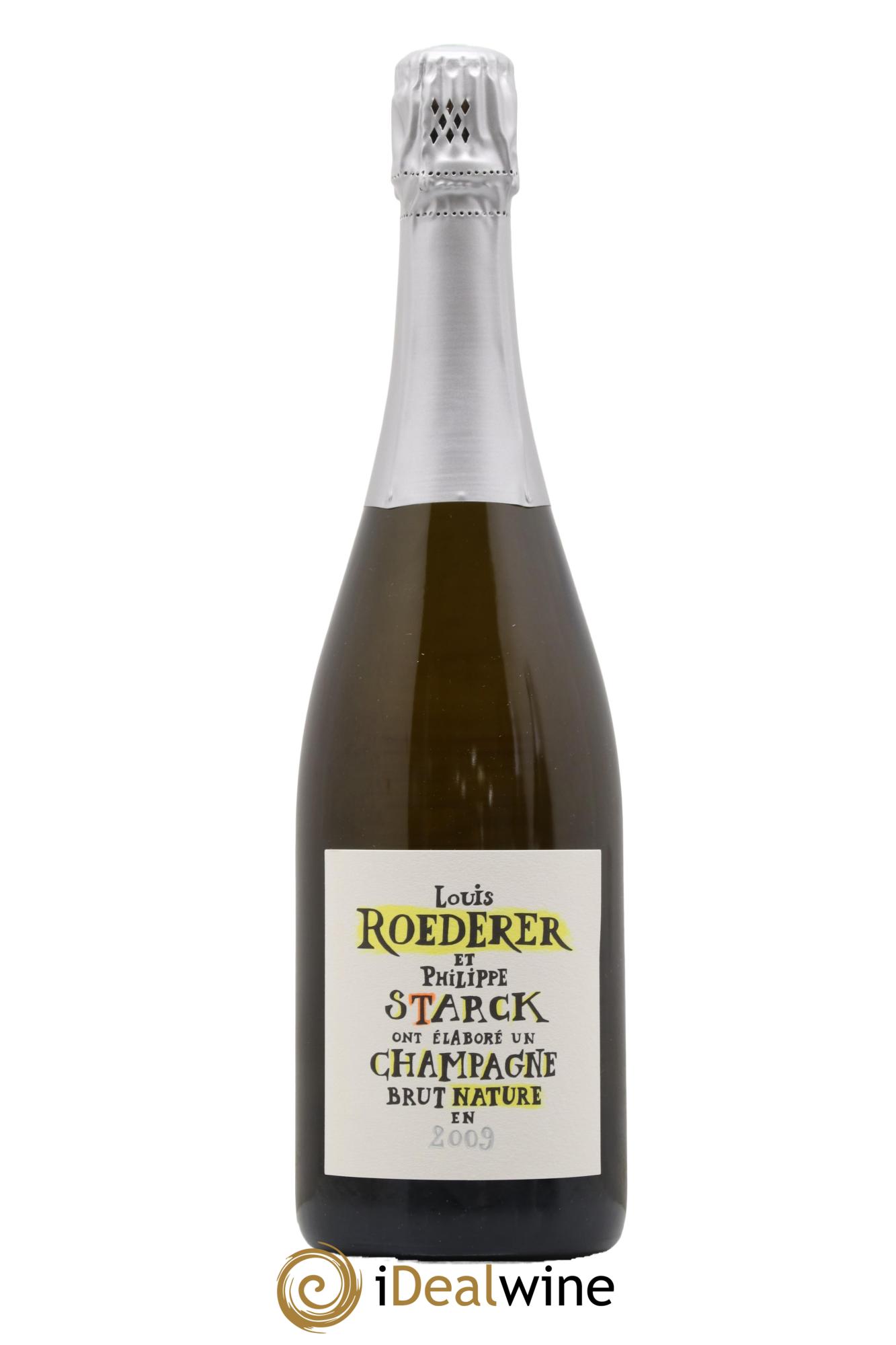 Champagne Brut Nature Stark Maison Lousi Roederer 2009 - Lot de 1 bouteille - 0