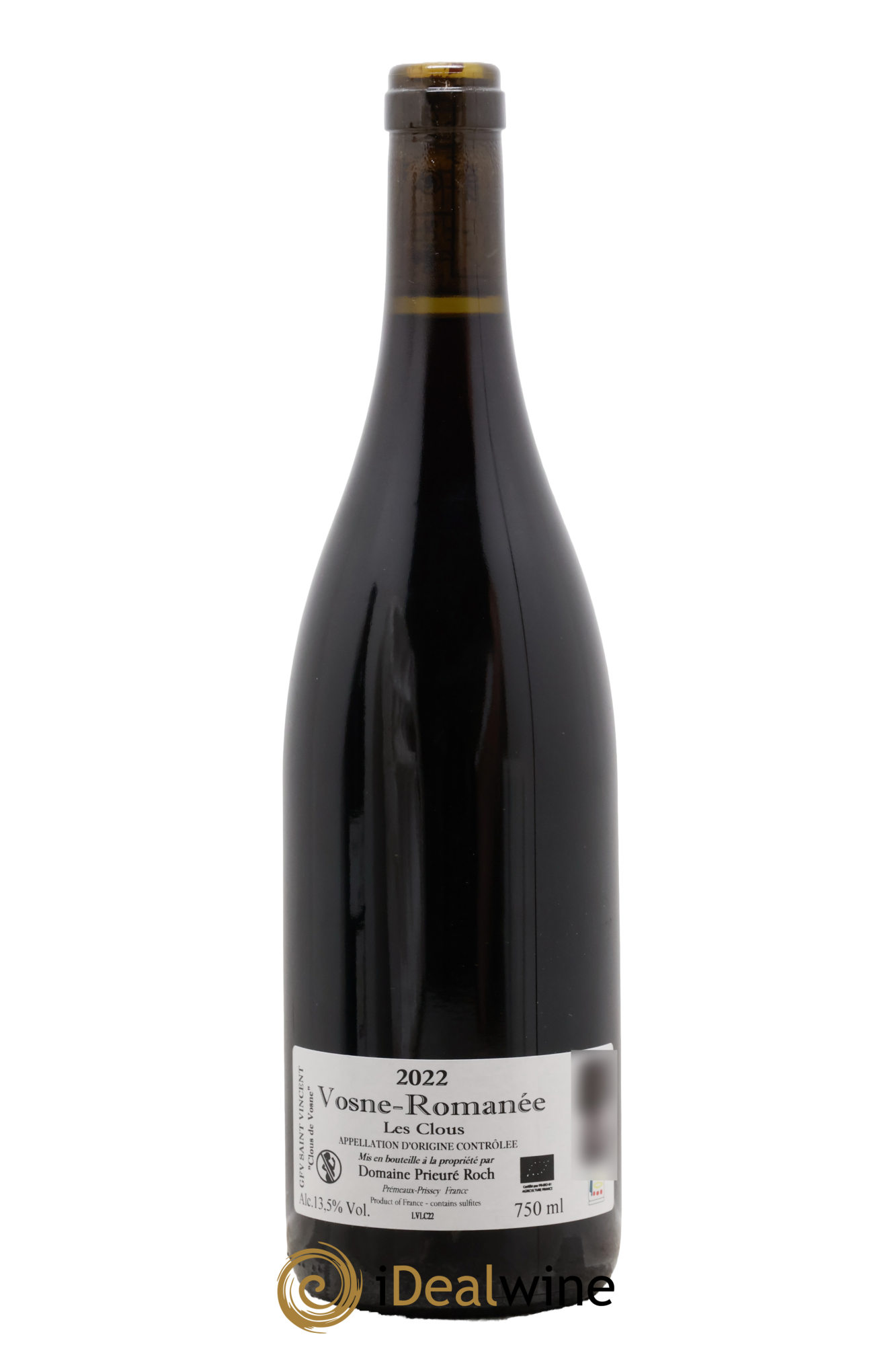 Vosne-Romanée GFV Saint Vincent Les Clous De Vosne Prieuré Roch 2022 - Posten von 1 Flasche - 1