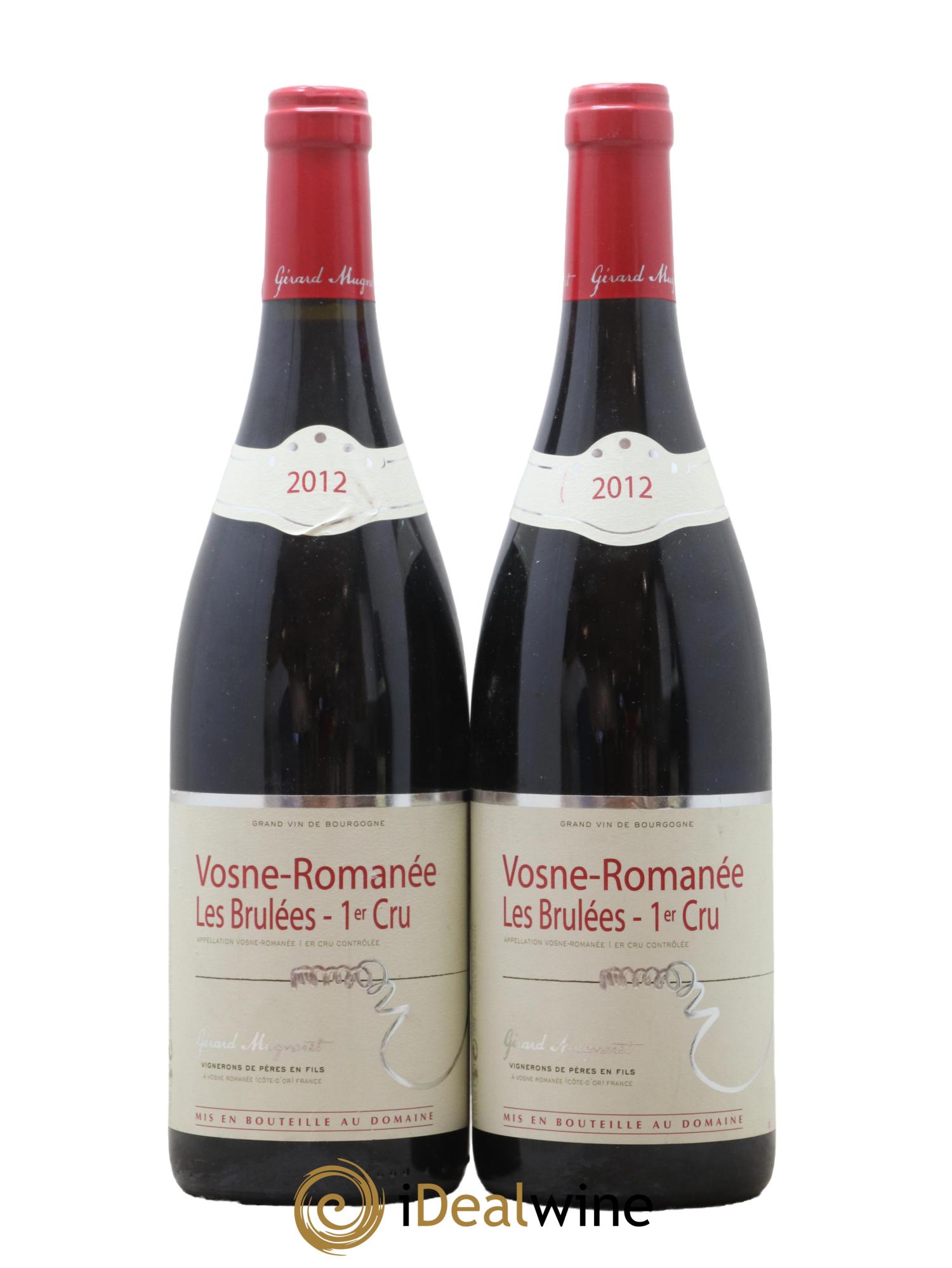 Vosne-Romanée 1er Cru Les Brulées Gérard Mugneret 2012 - Lot de 2 bouteilles - 0