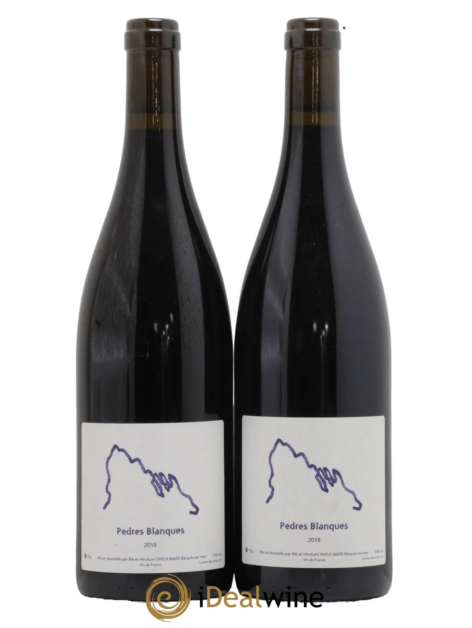 Vin de France Pedres Blanques Rié et Hirofumi Shoji 2018 - Lot de 2 bouteilles - 0