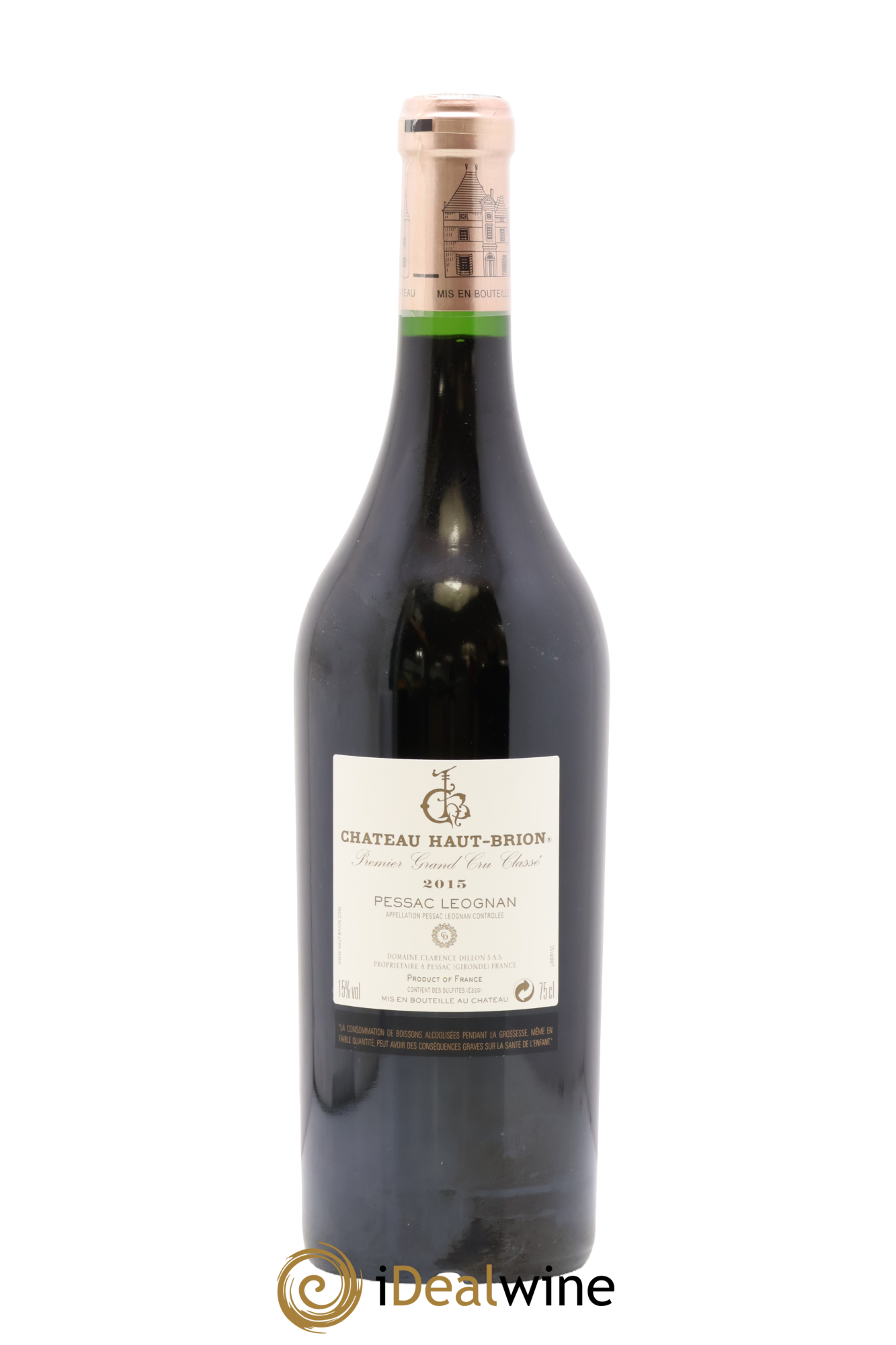 Château Haut Brion 1er Grand Cru Classé 2015 - Lote de 1 botella - 1