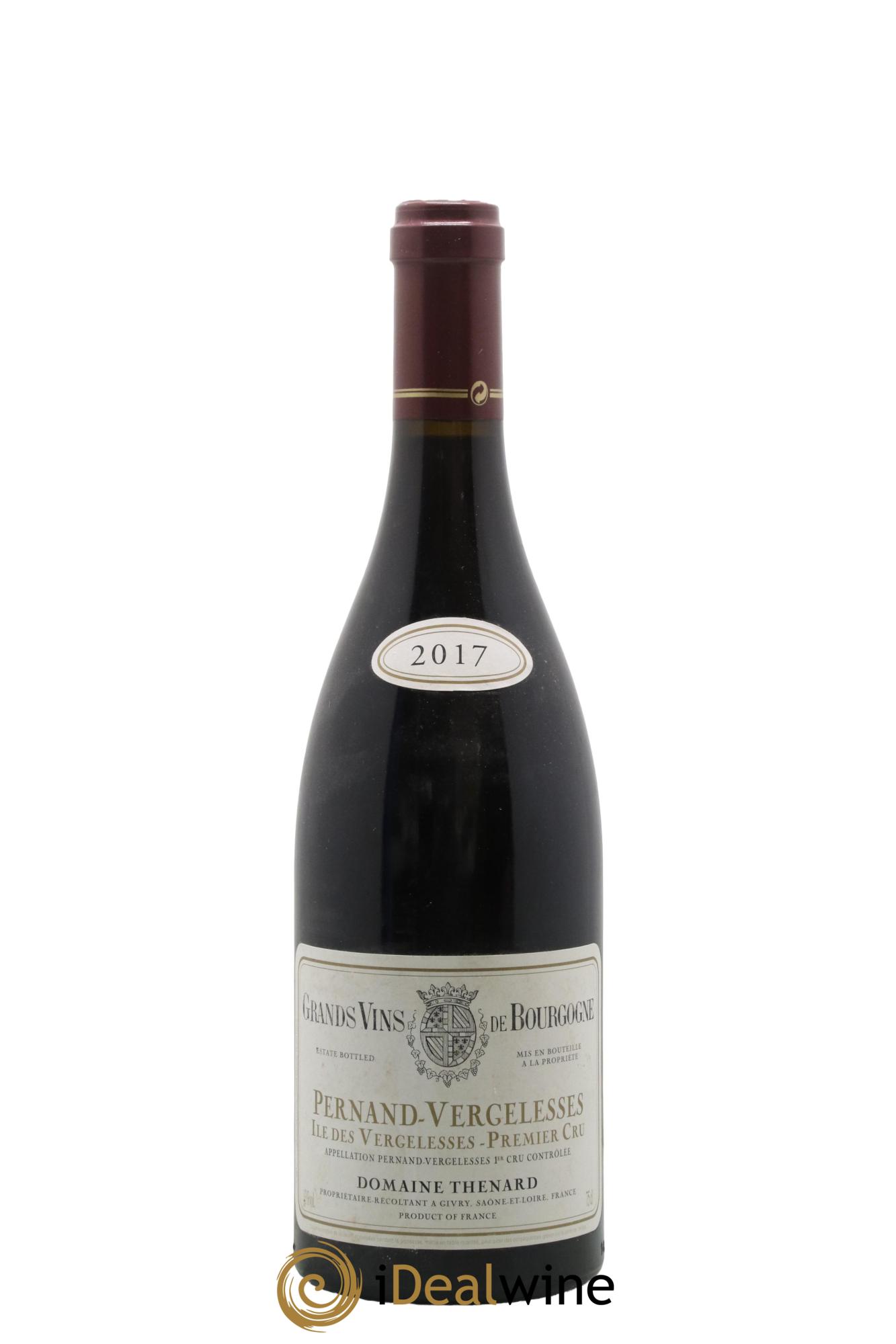 Pernand-Vergelesses 1er Cru Ile des Vergelesses Domaine Thenard 2017 - Lot de 1 bouteille - 0