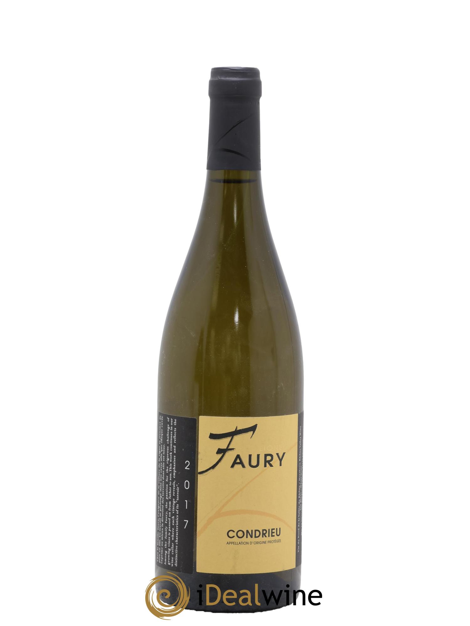 Condrieu Domaine Faury 2017 - Lot de 1 bouteille - 0