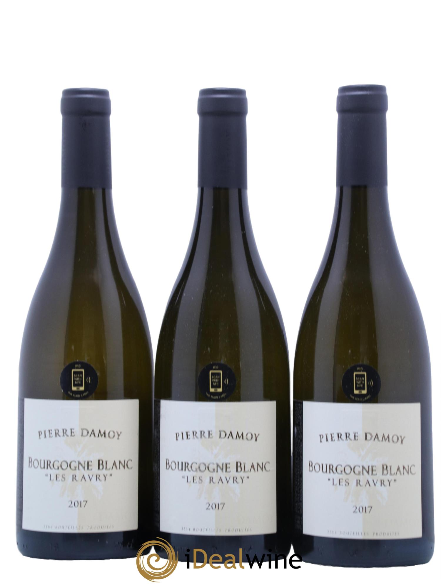 Bourgogne Les Ravry Pierre Damoy 2017 - Posten von 3 Flaschen - 0