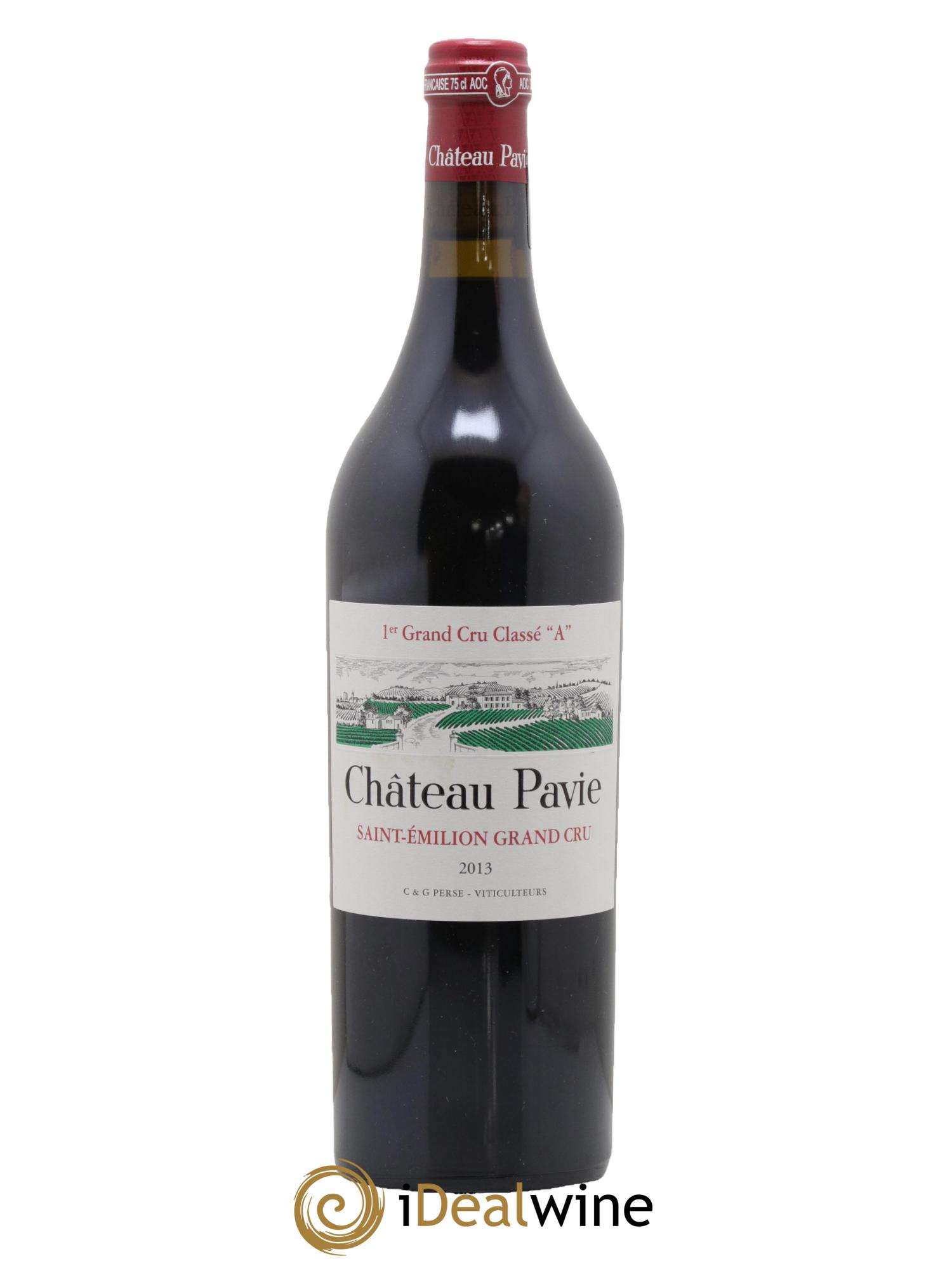 Château Pavie 1er Grand Cru Classé A 2013 - Lot de 1 bouteille - 0